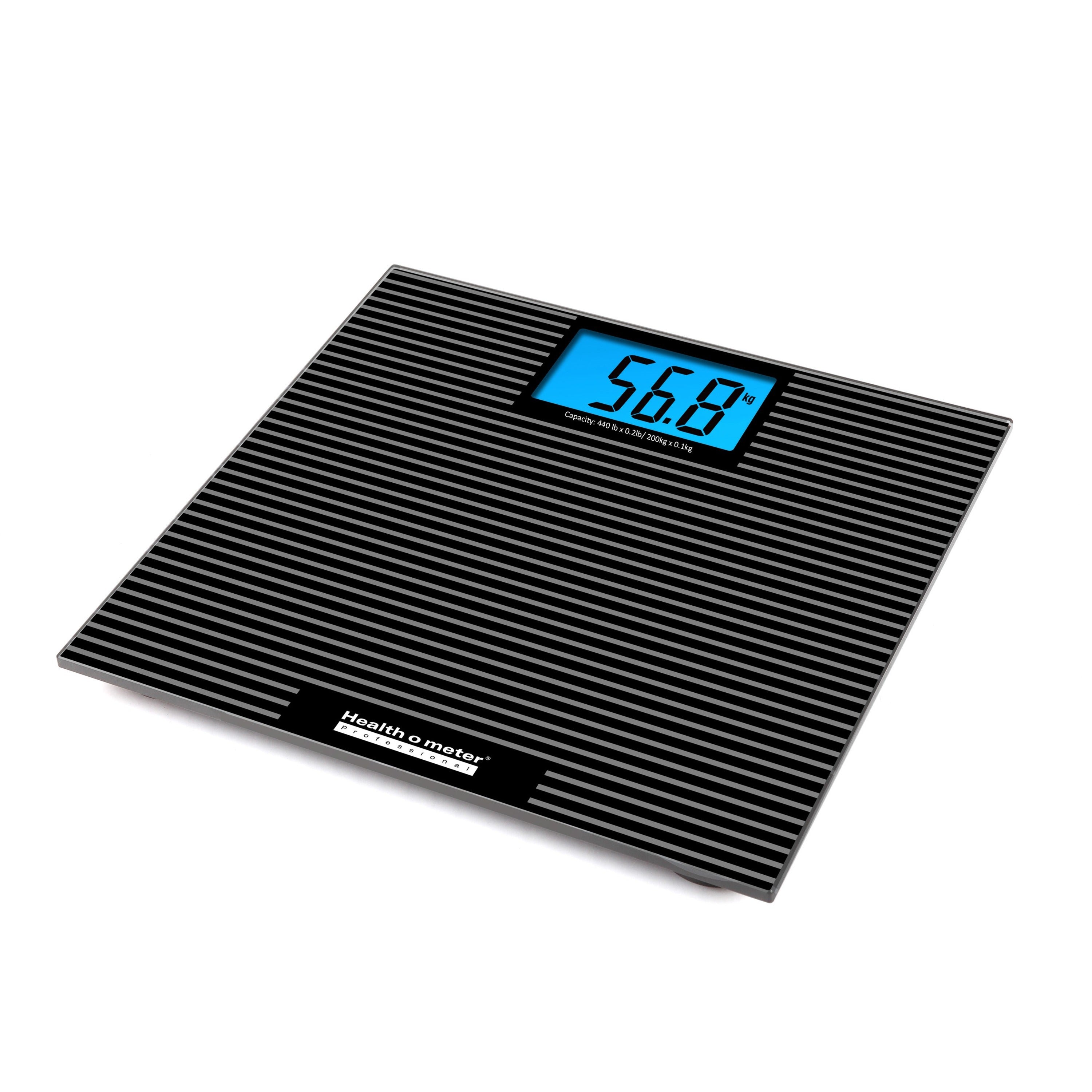 health-o-meter-digital-glass-scale-440-lb-180-kg-maximum-weight-capacity-black_hhm810kl - 1