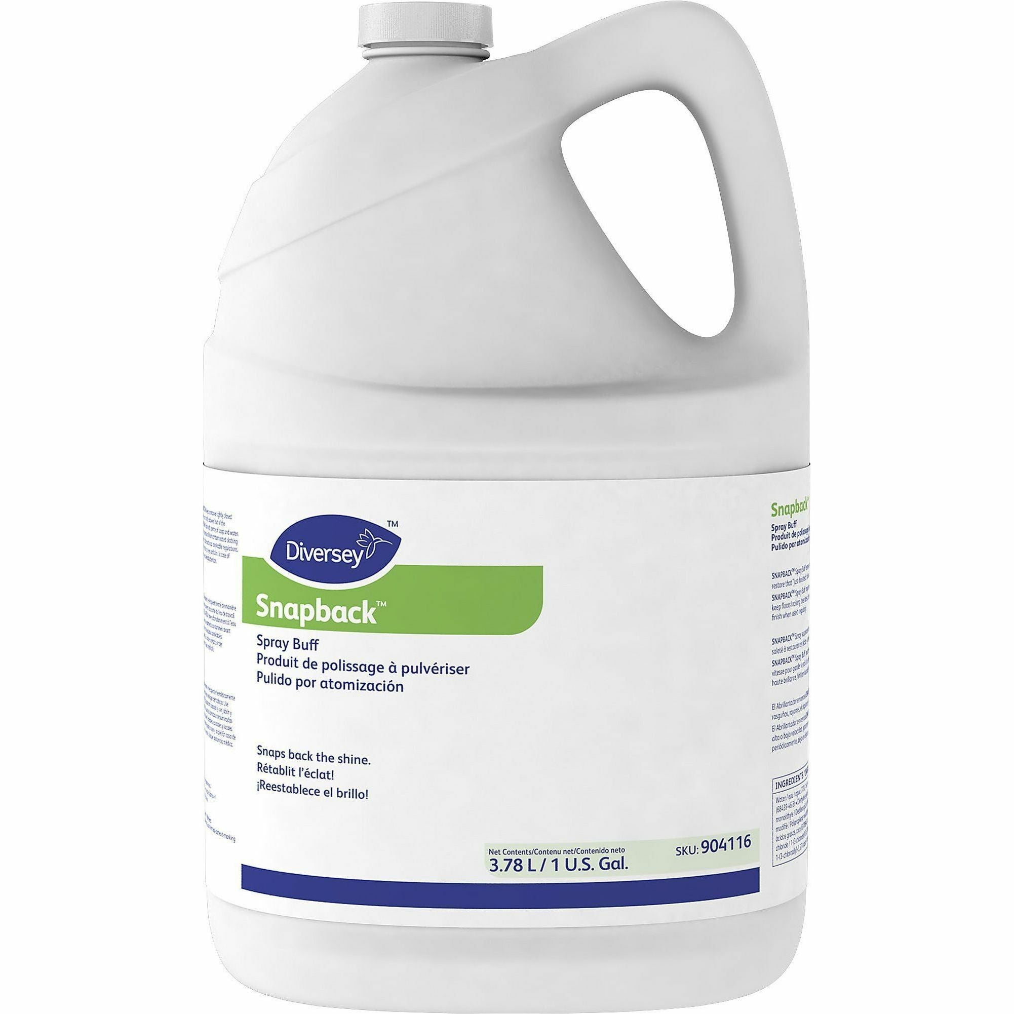 diversey-snapbacktm-spray-buff-ready-to-use-128-fl-oz-4-quart-mild-pleasant-characteristic-scent-4-container-straw_dvo904116 - 2