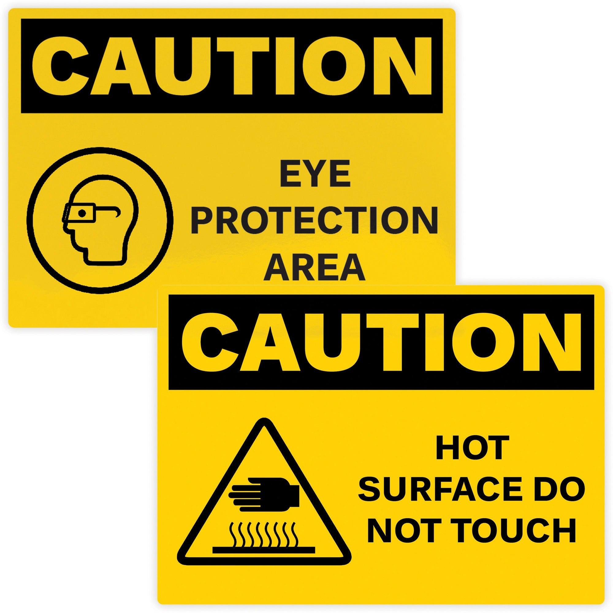 Avery Adhesive Printable Vinyl Signs - Waterproof - 5" Width x 7" Length - Permanent Adhesive - Rectangle - Laser - Yellow - Vinyl - 1 / Sheet - 15 Total Sheets - 15 Total Label(s) - 15 Label - Print-to-the Edge, Permanent Adhesive, Customizable - 2