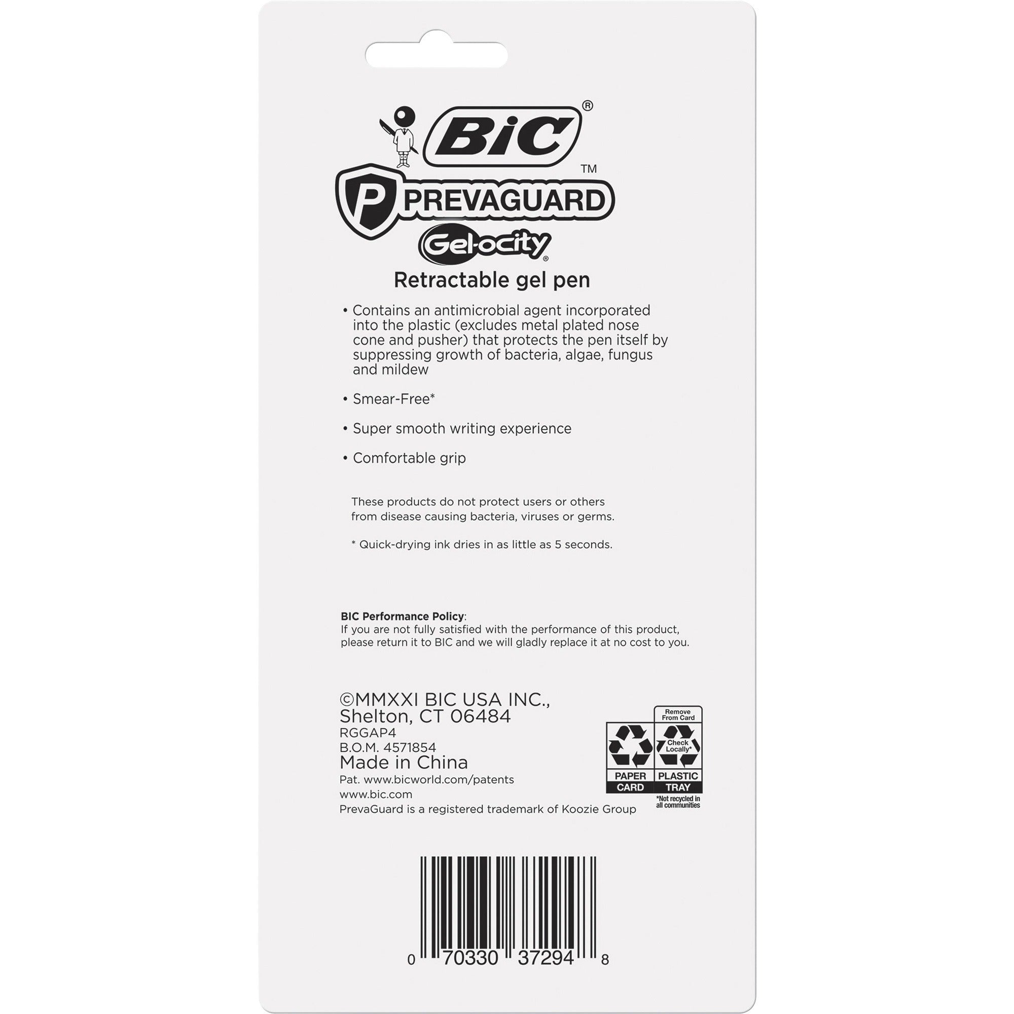 bic-prevaguard-gel-ocity-gel-pen-07-mm-pen-point-size-blue-gel-based-ink-4-pack_bicrggap4be - 2