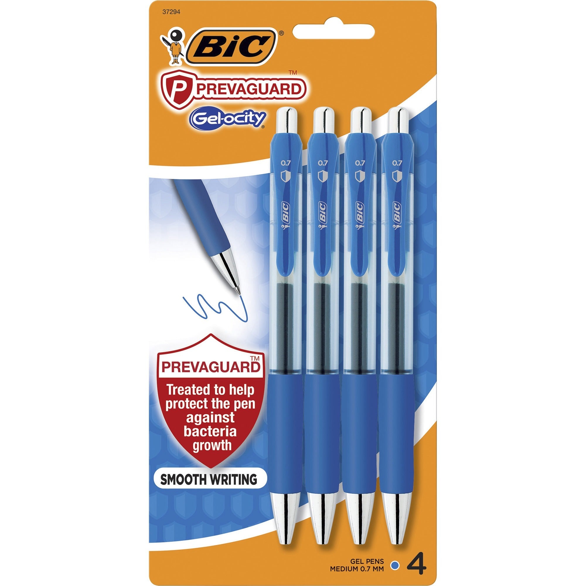 bic-prevaguard-gel-ocity-gel-pen-07-mm-pen-point-size-blue-gel-based-ink-4-pack_bicrggap4be - 1