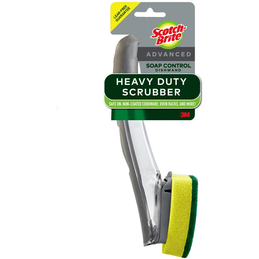 scotch-brite-advanced-heavy-duty-dishwand-1each-fiber-green_mmm651u4 - 2