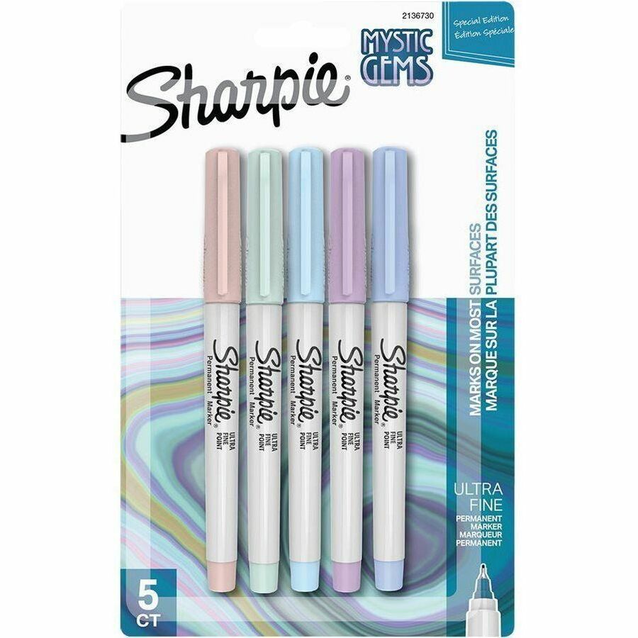 sharpie-mystic-gems-permanent-markers-ultra-fine-marker-point-multi-5-pack_san2136730 - 1