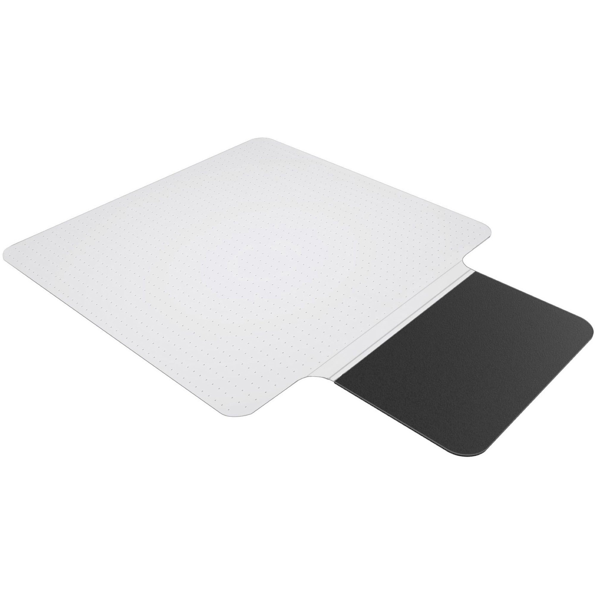 es-robbins-sit-or-stand-mat-with-lip-pile-carpet-53-length-x-36-width-lip-size-18-length-x-20-width-rectangular-vinyl-foam-clear-1each_esr184619 - 1