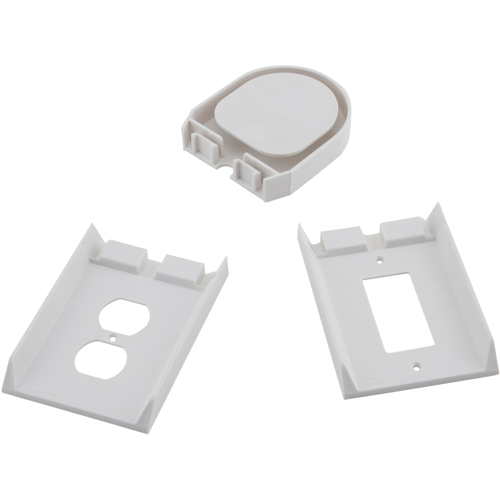 bluelounge-socketstation-mounting-shelf-for-smartphone-hub-speaker-electric-toothbrush-white-3-lb-load-capacity-1-each_avtblusswh - 1