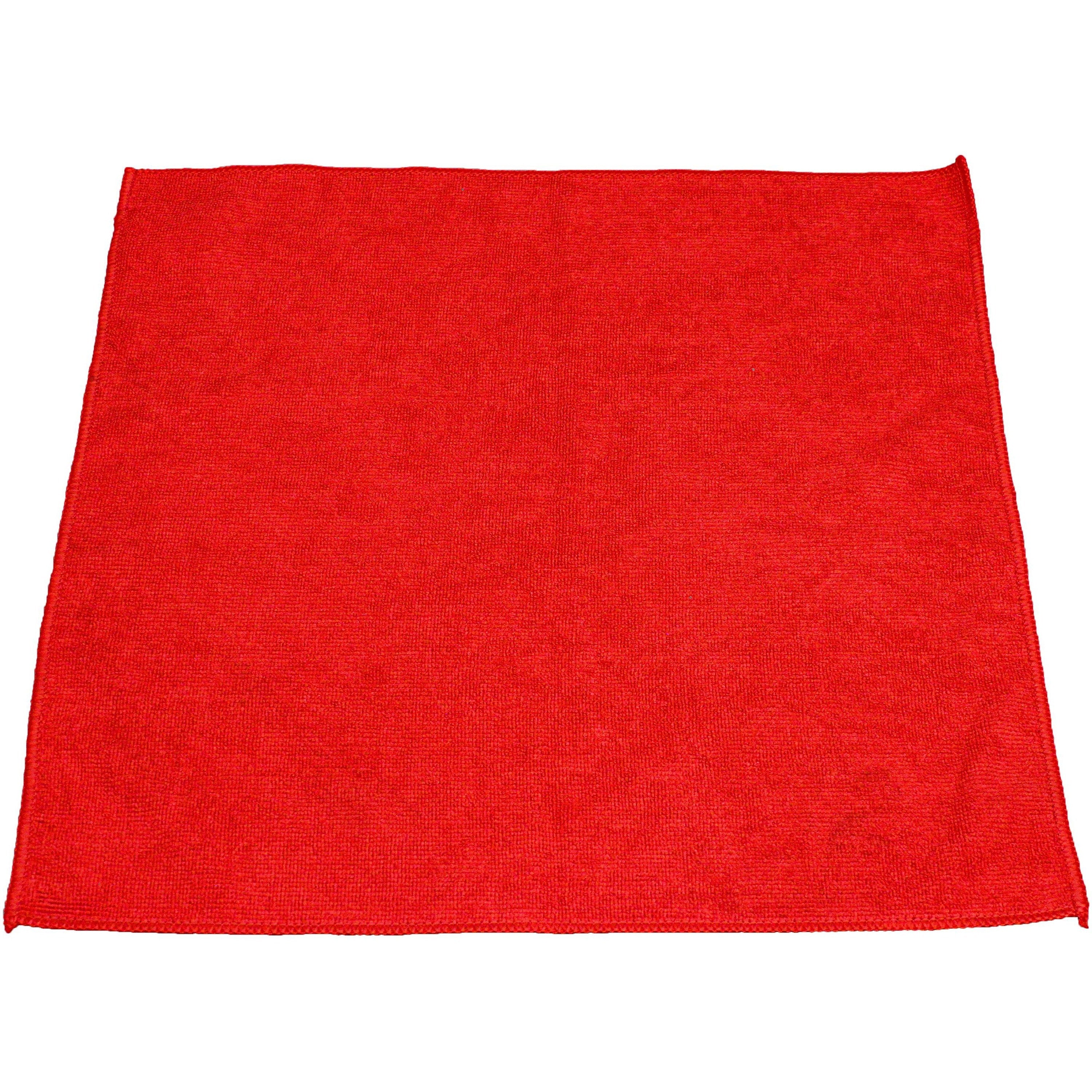 genuine-joe-standard-terry-cloth-for-general-purpose-lint-free-mess-free-washable-long-lasting-microfiber-12-pack-red_gjo18320 - 1