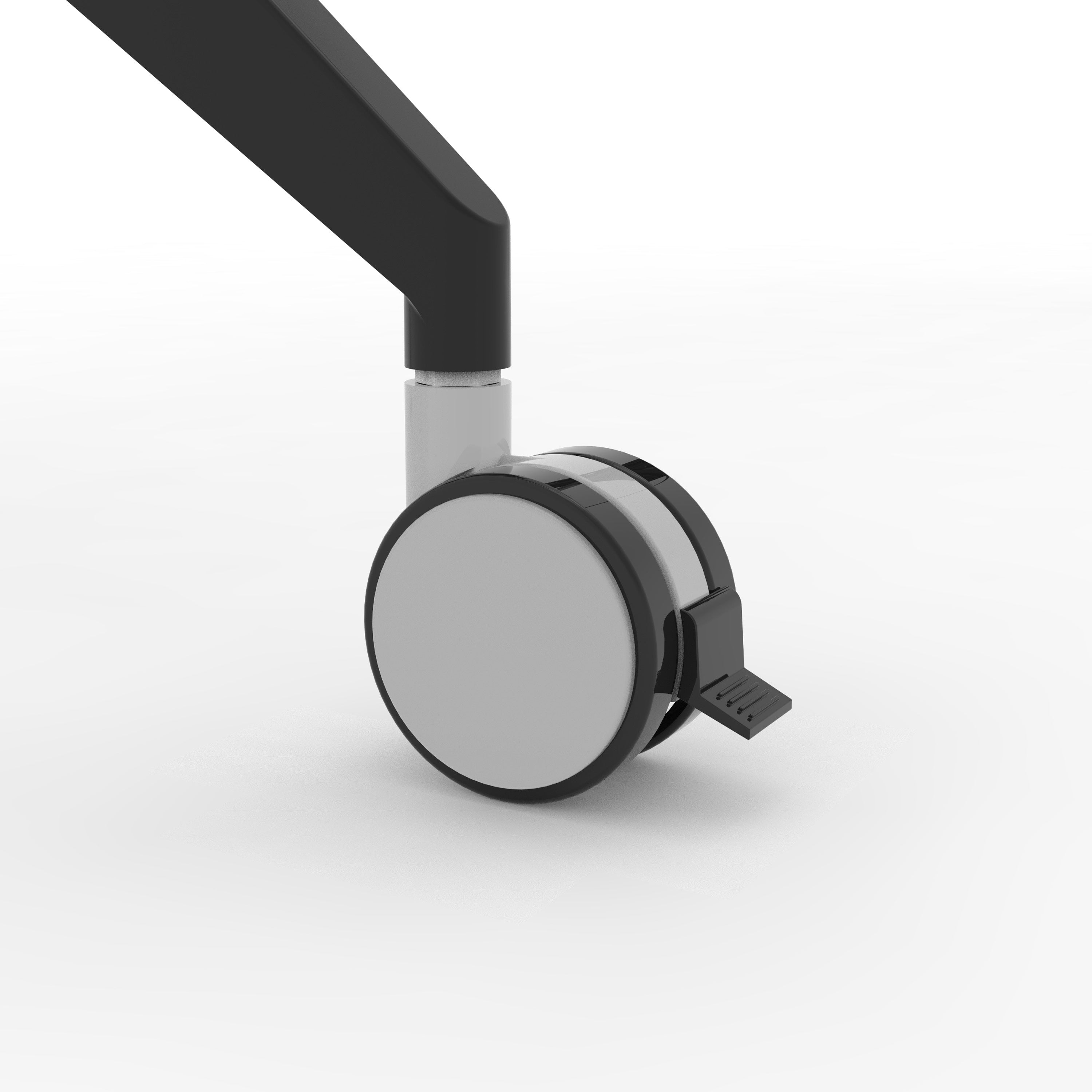 lorell-spry-nesting-training-table-base-black-folding-base-2-legs-2950-height-assembly-required-cold-rolled-steel-crs-1-each_llr60738 - 2