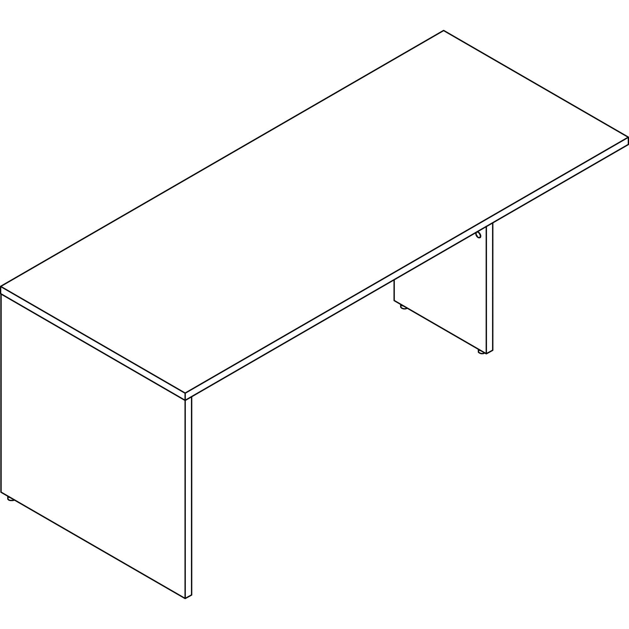 lorell-prominence-20-peninsula-desk-72-x-3029--1-top-01-edge-material-particleboard-thermofused-melamine-tfm-finish-gray_llrprt3072ge - 1