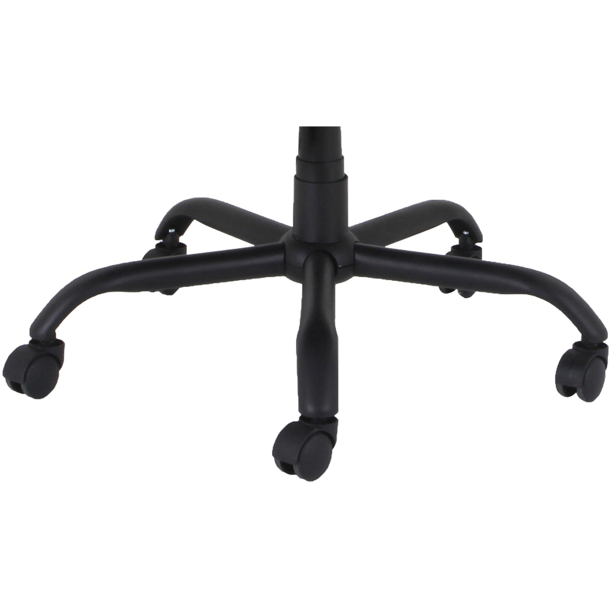 lorell-big-&-tall-executive-high-back-chair-with-adjustable-arms-black-bonded-leather-seat-black-bonded-leather-back-high-back-5-star-base-armrest-1-each_llr48846 - 2