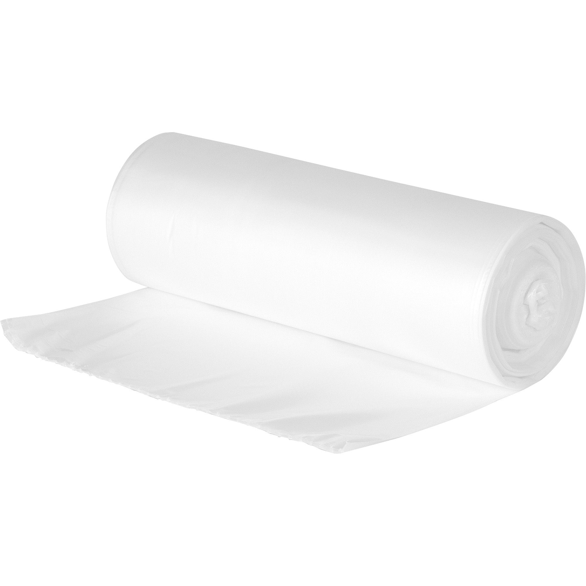 genuine-joe-heavy-duty-trash-can-liners-60-gal-capacity-39-width-x-58-length-270-mil-69-micron-thickness-clear-50-carton-waste-disposal-debris-office-waste-food-waste_gjo18409 - 1