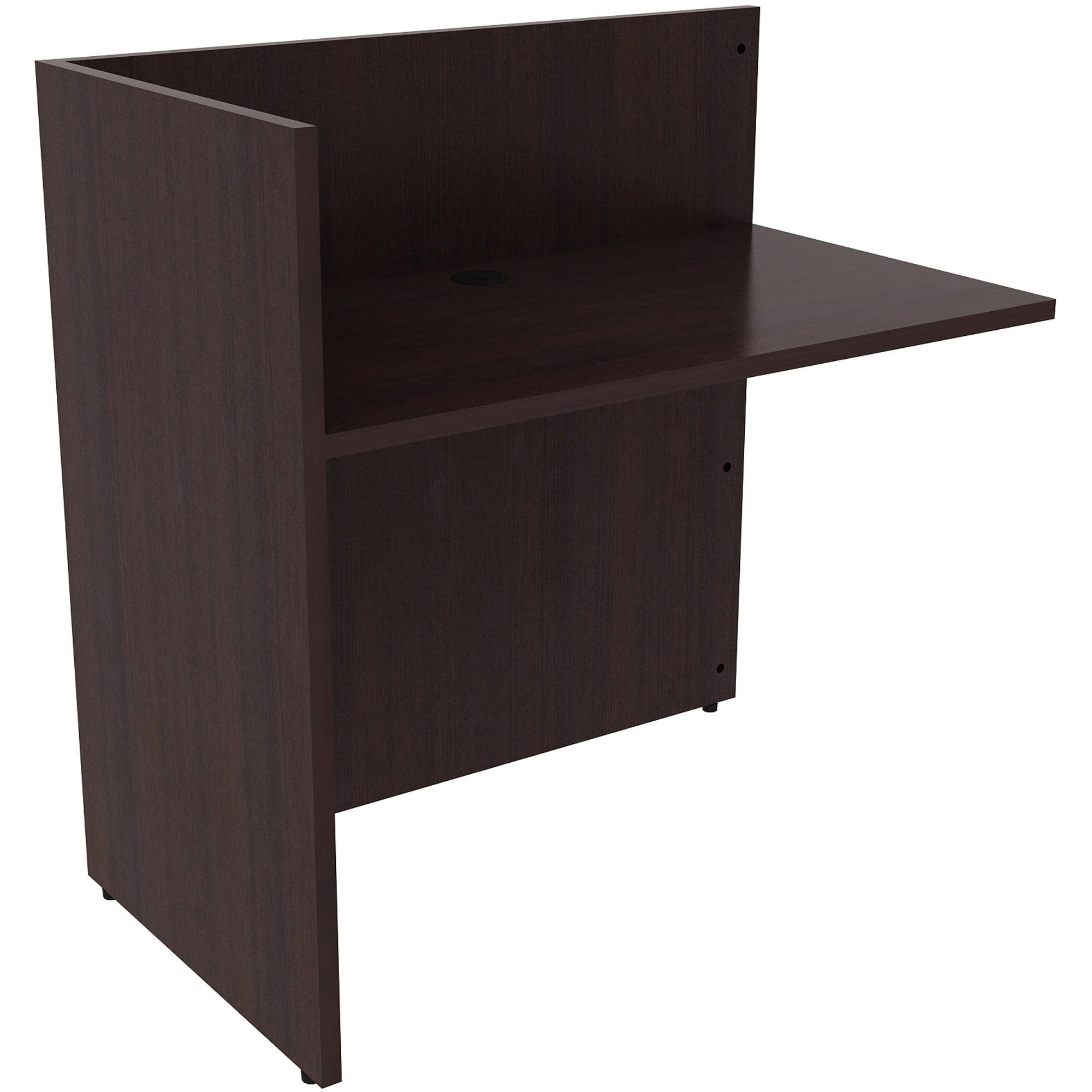 lorell-essentials-series-reception-return-42-x-24415-material-laminate-finish-espresso_llr18309 - 1