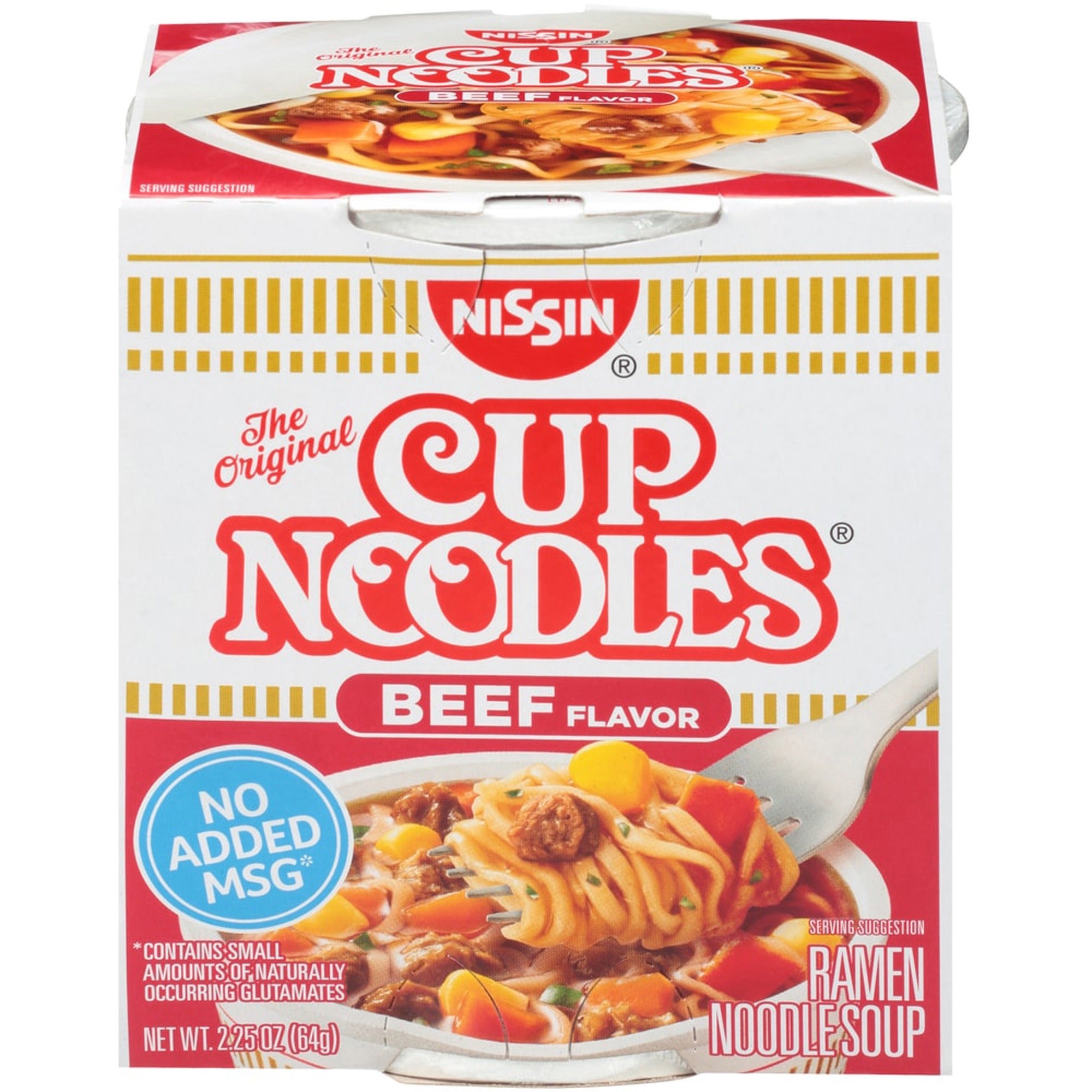 nissin-foods-top-ramen-beef-flavor-cup-noodles-beef-225-oz-12-carton_nsf23001 - 1