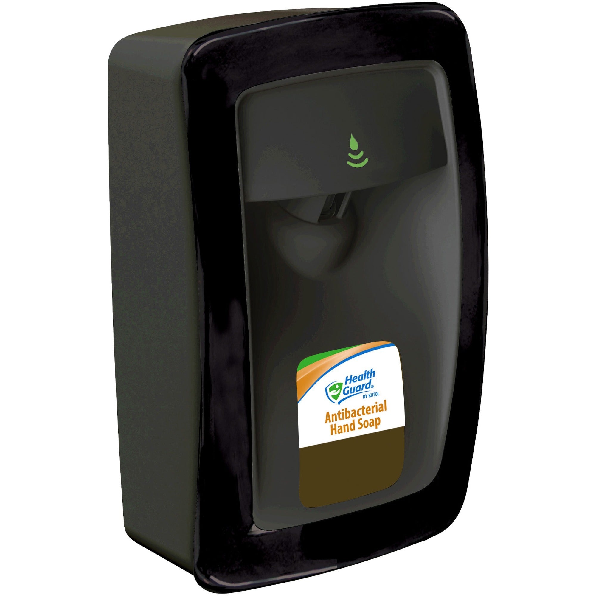 kutol-designer-no-touch-m-fit-dispenser-automatic-127-quart-capacity-support-4-x-c-battery-touch-free-wall-mountable-black-1each_kutms016bk31 - 1