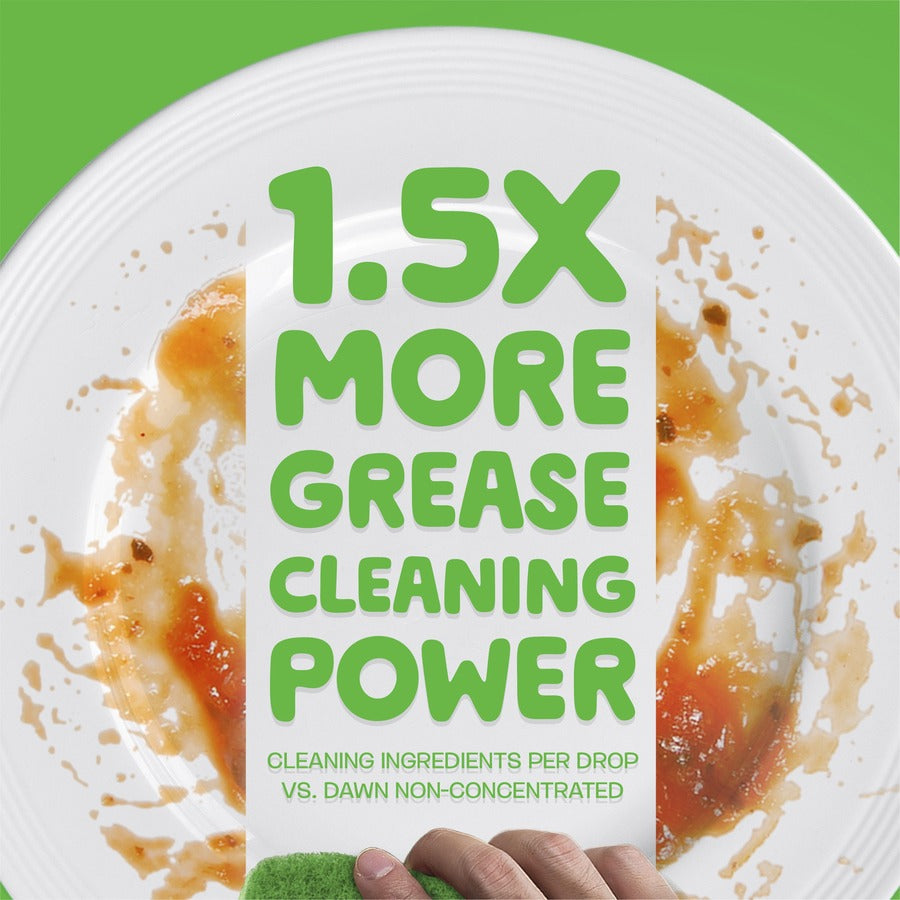 Gain Ultra Original Scent Dishwashing Liquid - 8 fl oz (0.3 quart) - Clean Scent - 12 / Carton - Green - 3