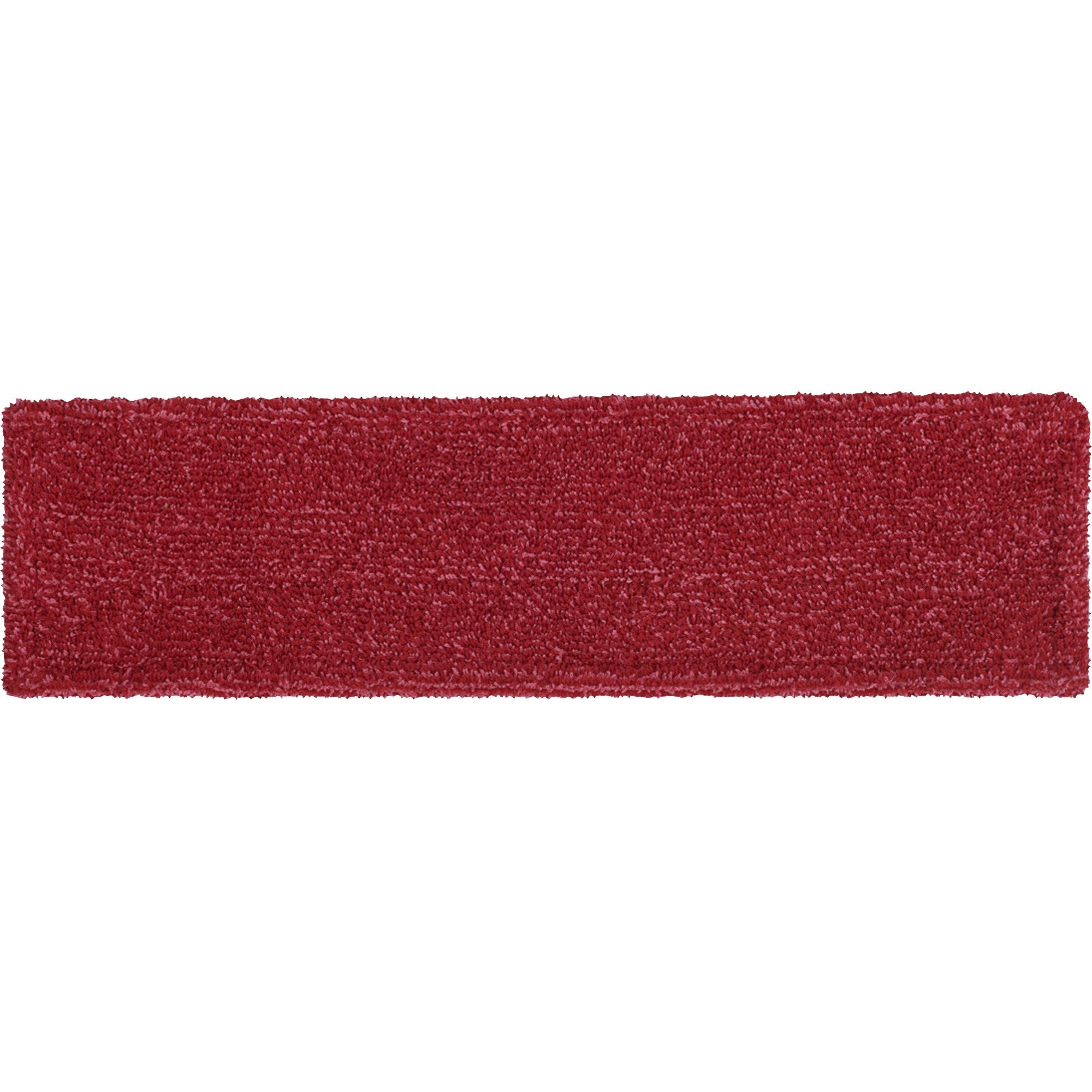 rubbermaid-commercial-adaptable-flat-mop-microfiber-pad-195-length-x-55-depth-microfiber-red-12-carton_rcp2132423ct - 1