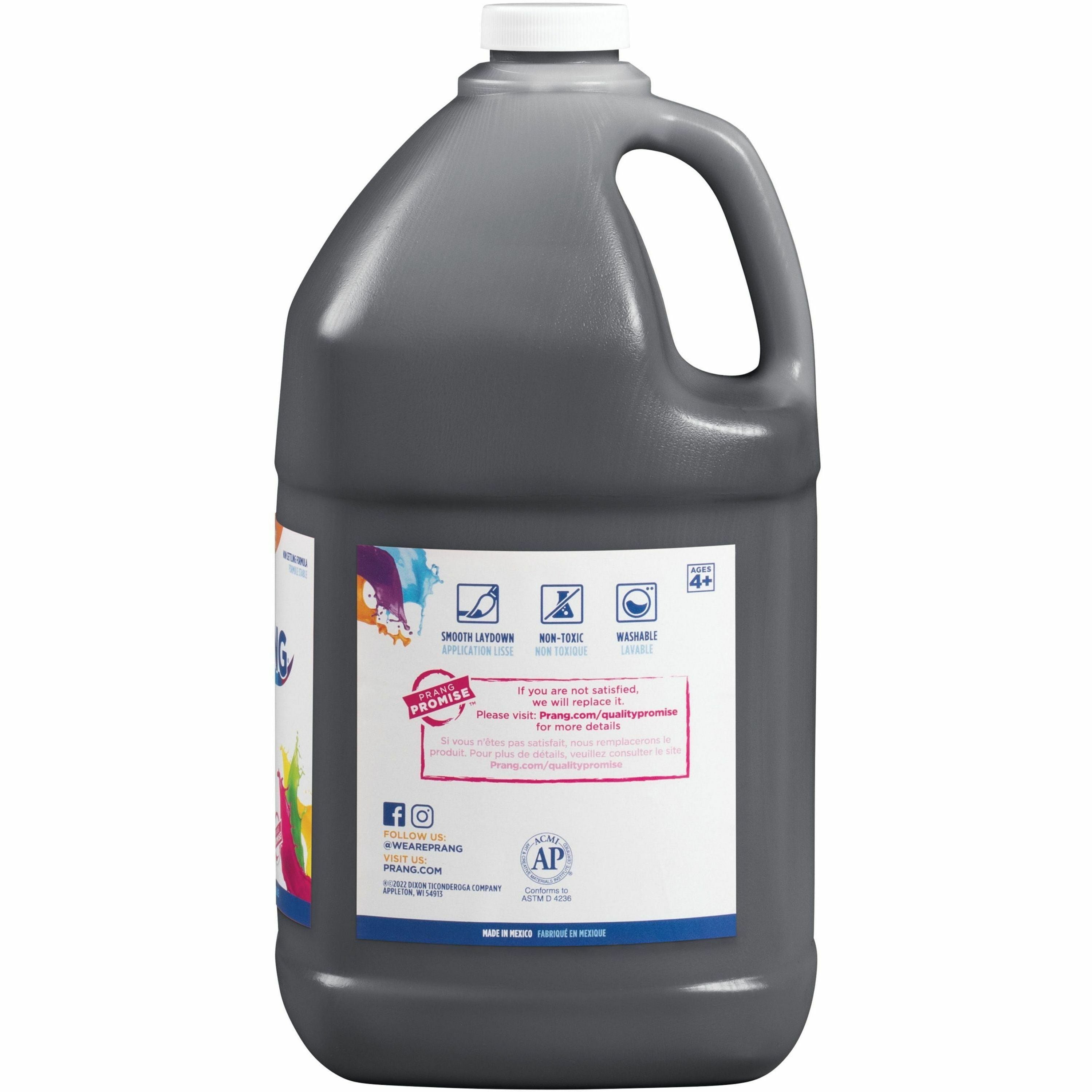 prang-washable-tempera-paint-1-gal-1-each-black_dixx10609 - 2