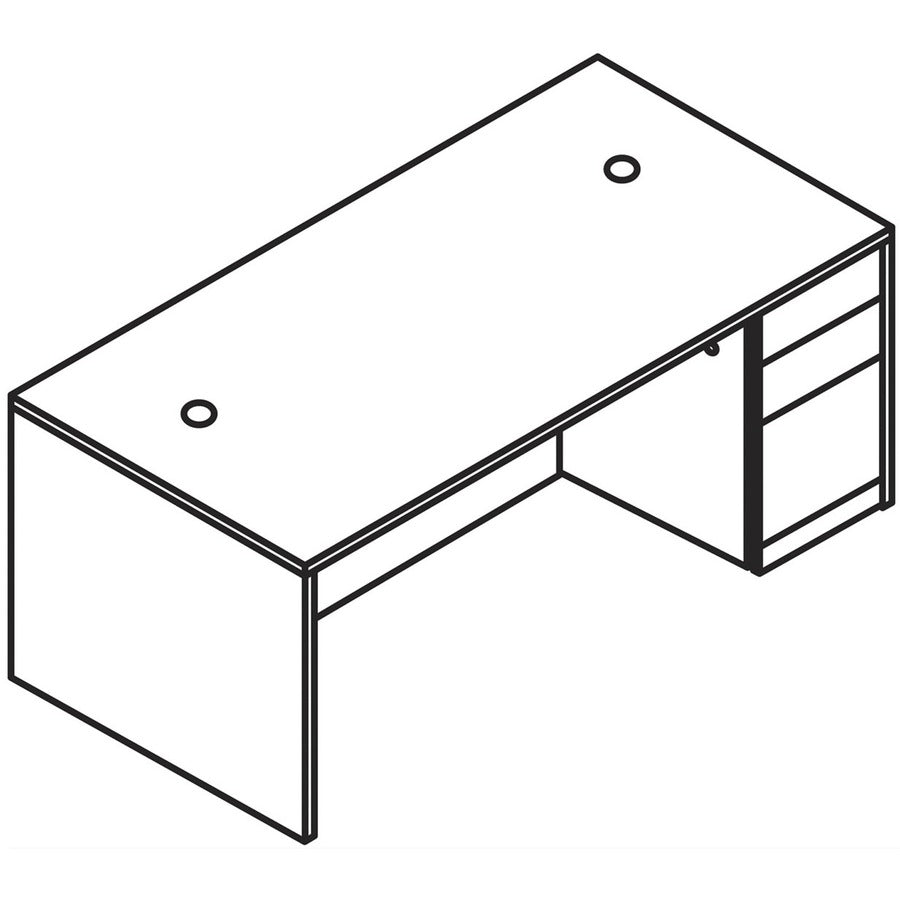 hon-10500-h105897r-pedestal-desk-66-x-30295-3-x-box-file-drawersright-side-finish-sterling-ash_hon105897rls1 - 2