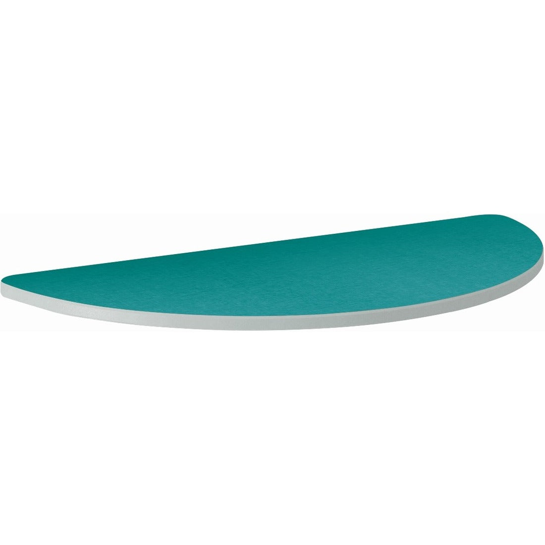 HON Build Series Half-round Tabletop - For - Table TopHalf Round Top - 25" to 34" Adjustment x 60" Width x 30" Depth - Moroccan - 1