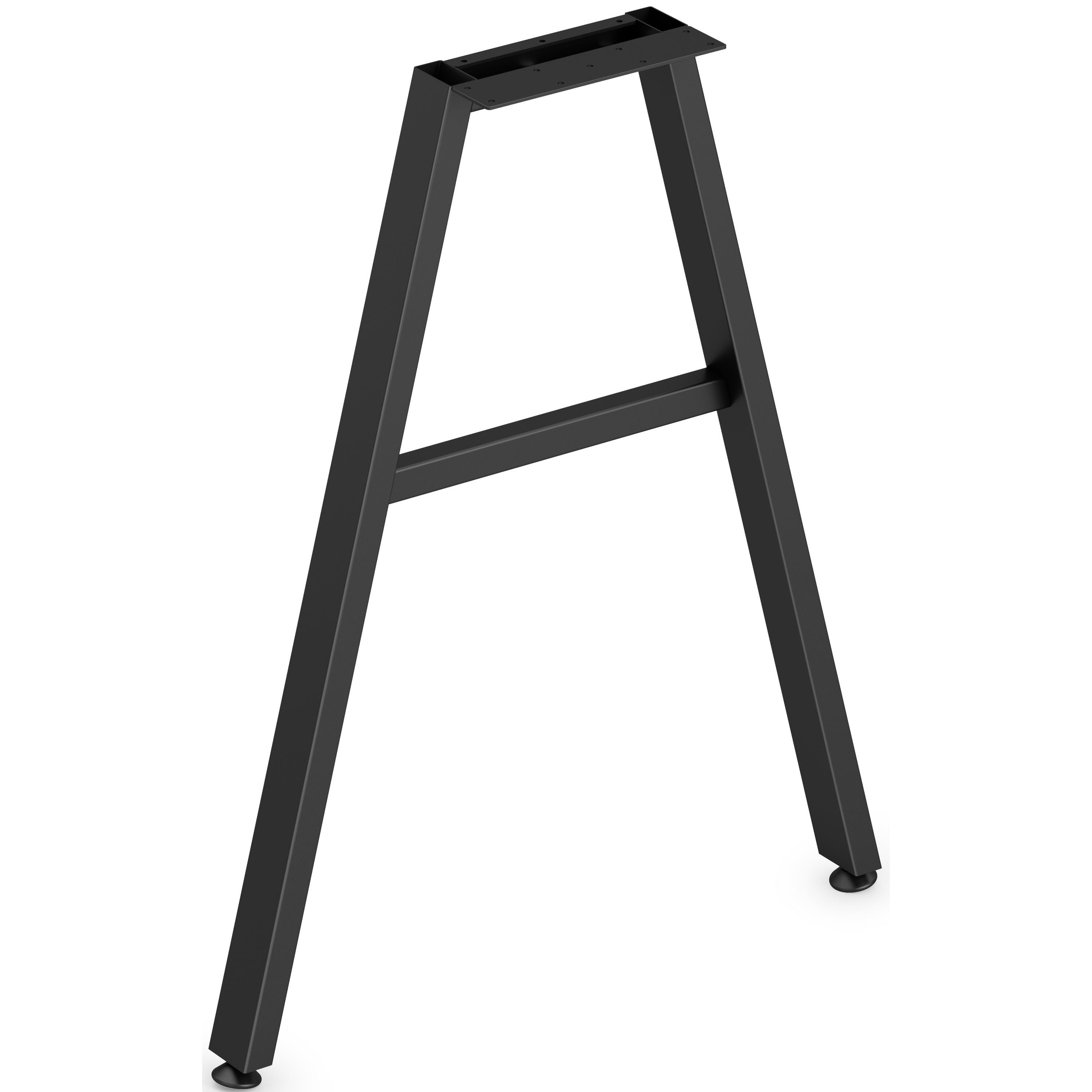 hon-mod-hlplleg24a-worksurface-a-leg-24-finish-black_honlplleg24ablk - 1