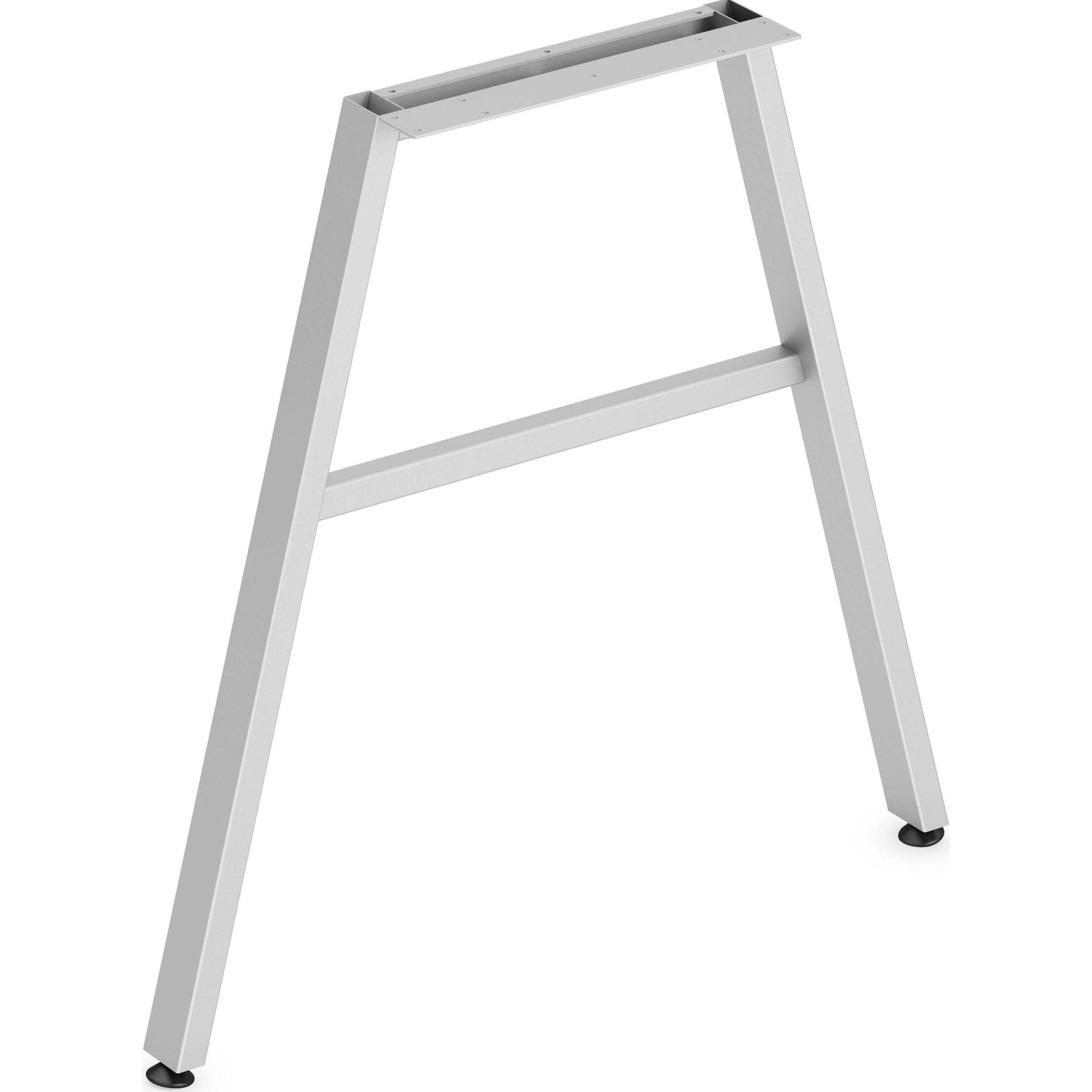 hon-mod-hlplleg30a-worksurface-a-leg-30-finish-silver_honlplleg30asvr - 1