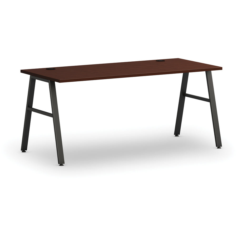 hon-mod-hlplleg30a-worksurface-a-leg-30-finish-silver_honlplleg30asvr - 2