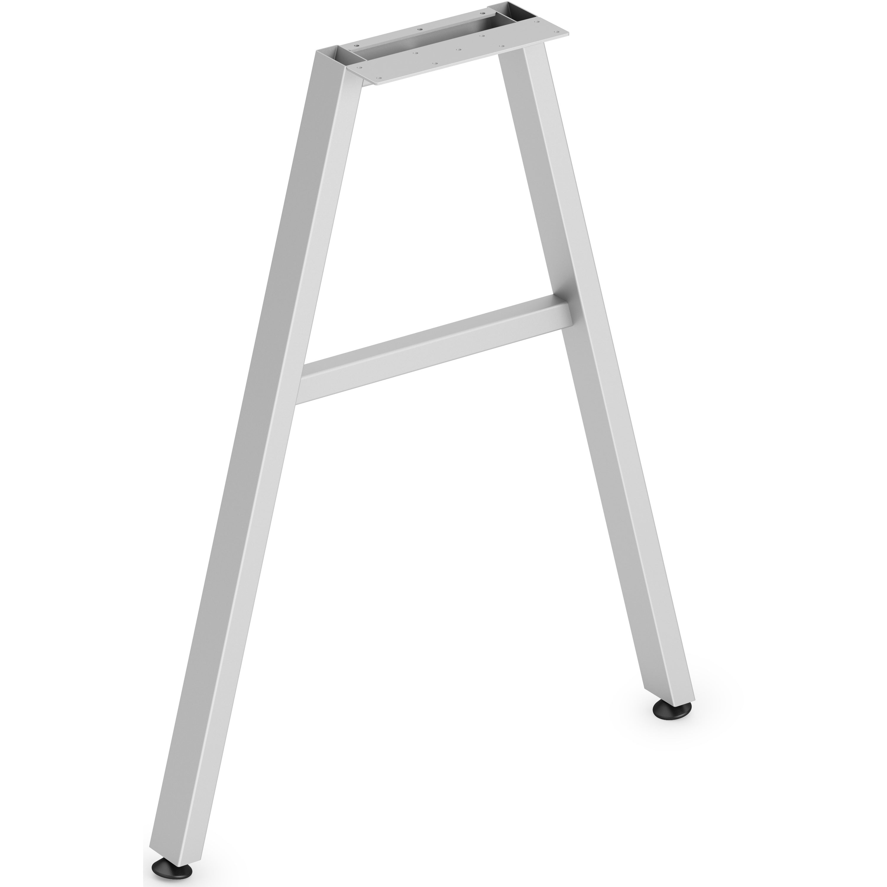 hon-mod-hlplleg24a-worksurface-a-leg-24-finish-silver_honlplleg24asvr - 1