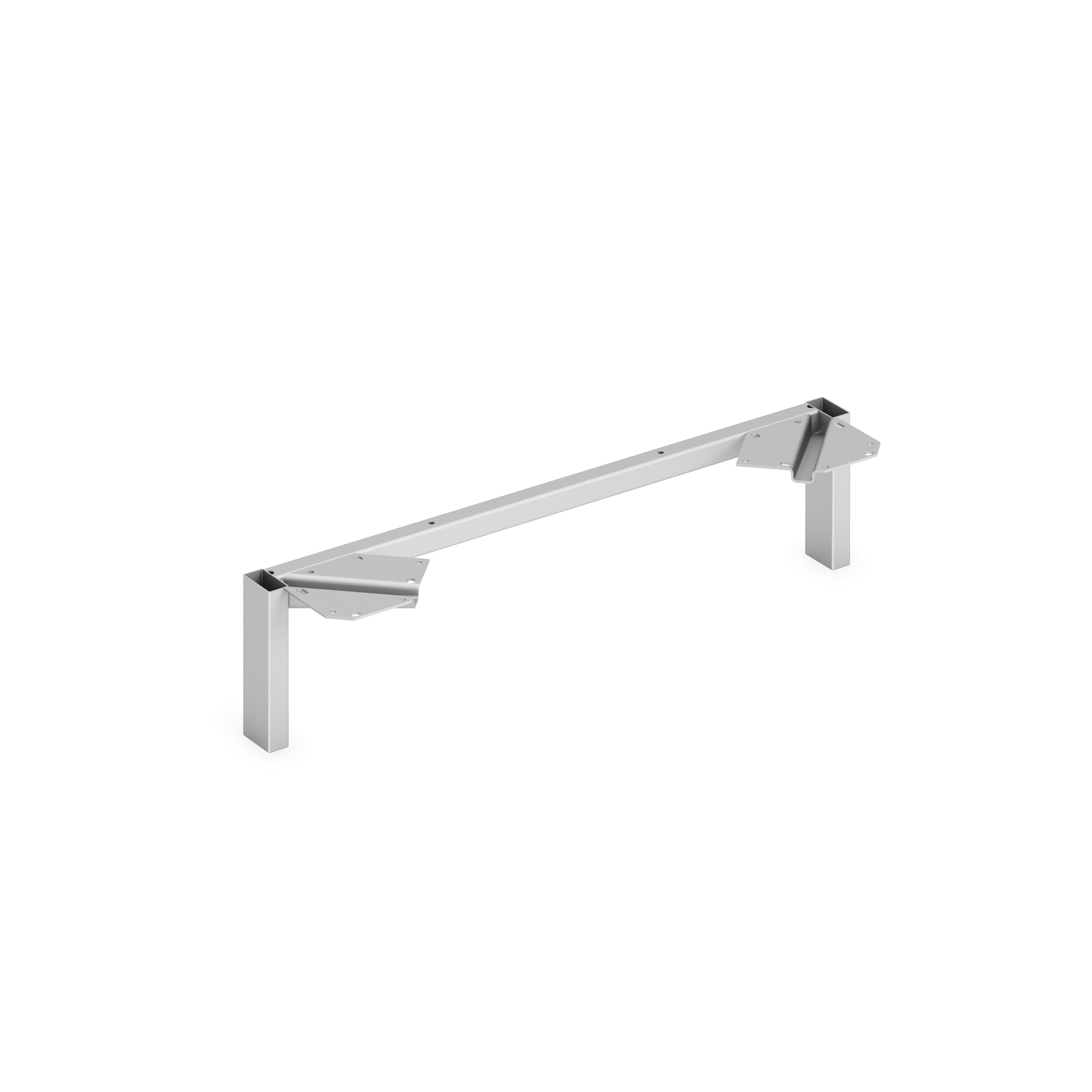 hon-mod-hlplsl30-credenza-support-leg-30-x-7-finish-silver_honlplsl30svr - 1