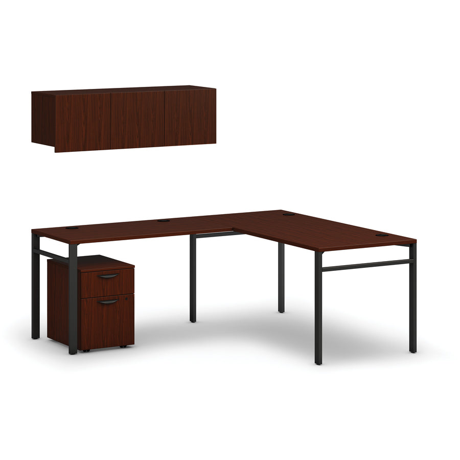 hon-mod-hlplleg30u-worksurface-u-leg-30-finish-black_honlplleg30ublk - 2