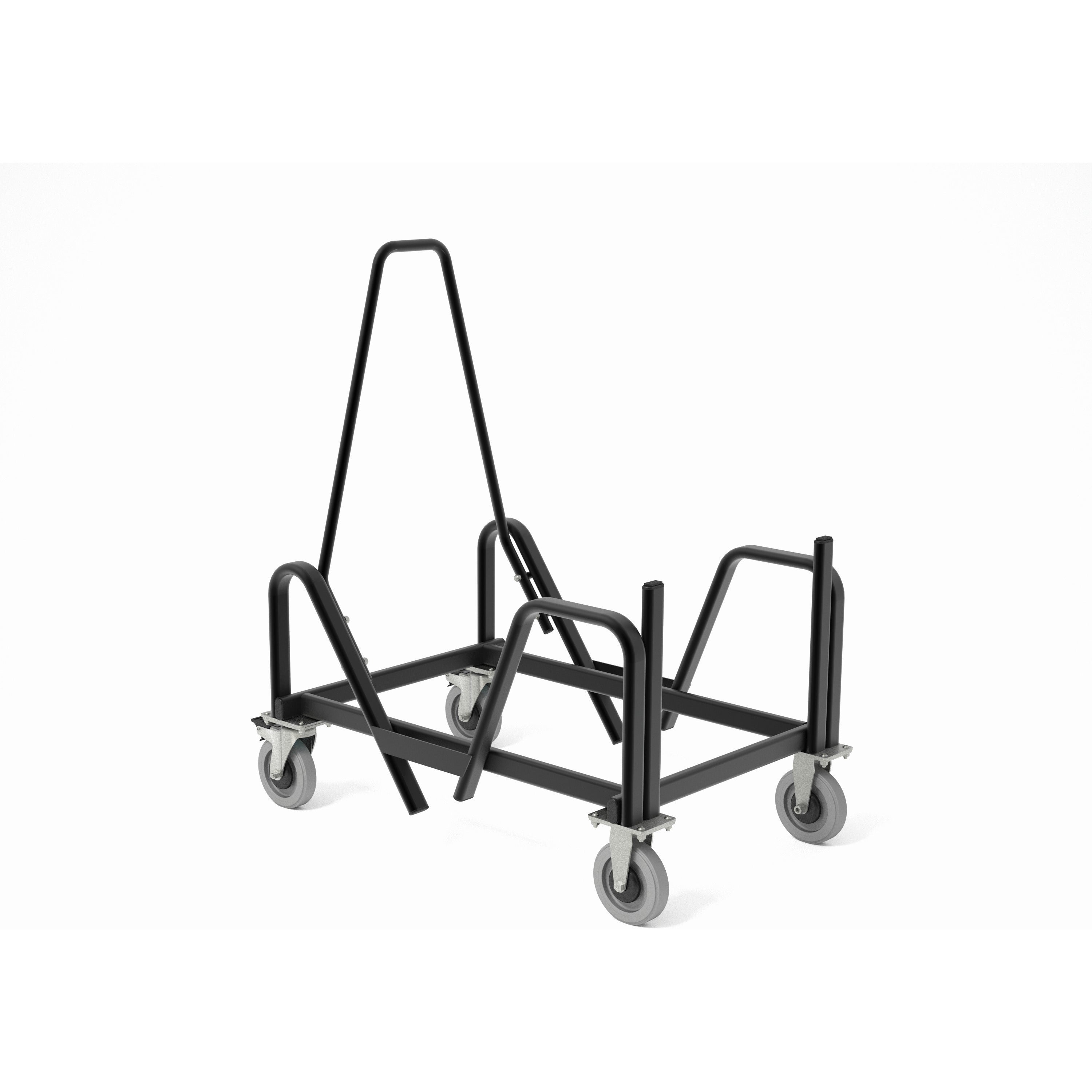 HON Motivate HMSCART Chair Cart - Steel - Black - For 40 Devices -