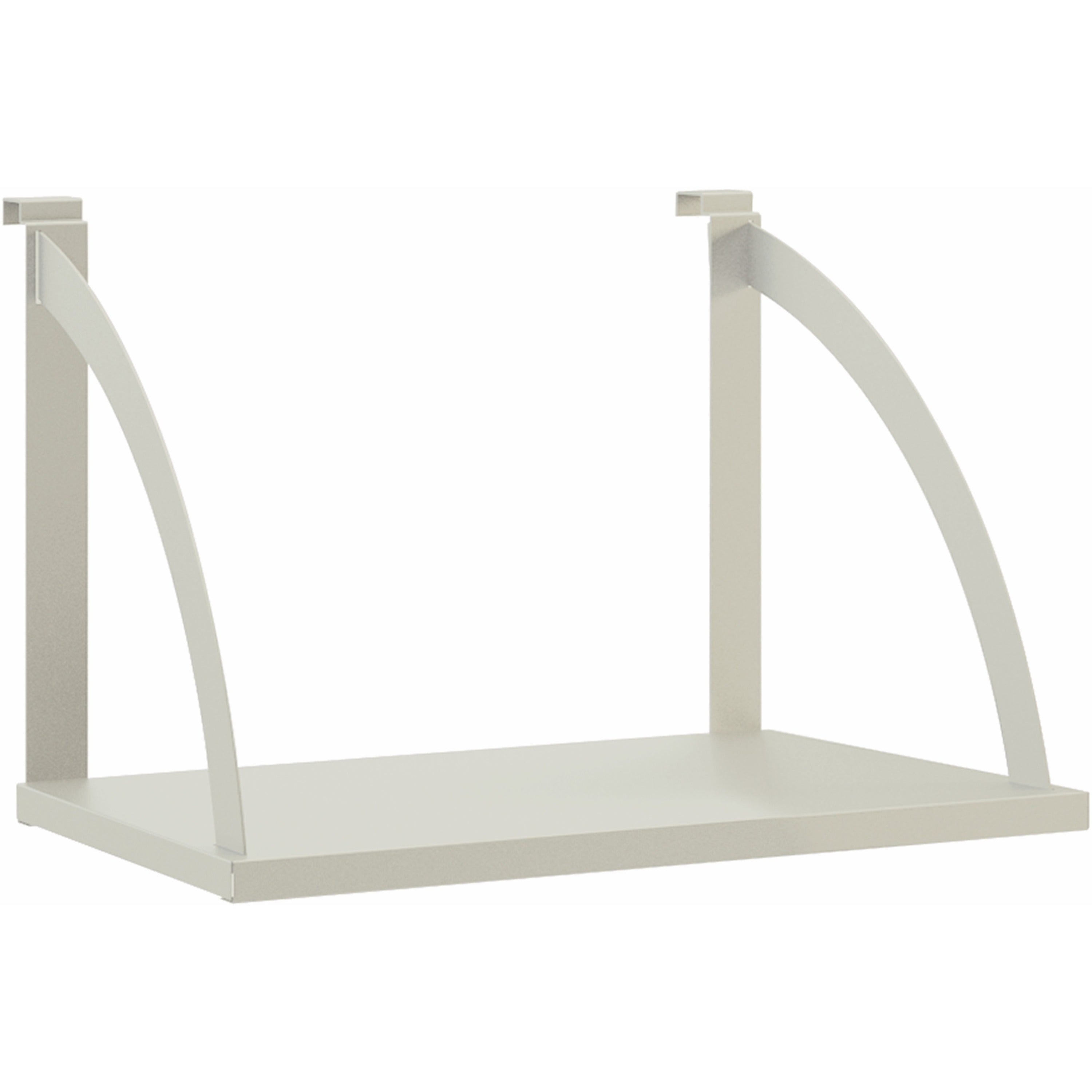 HON Verse HBV-VSH24 Shelf - 24" x 12.8" - Finish: Light Gray -