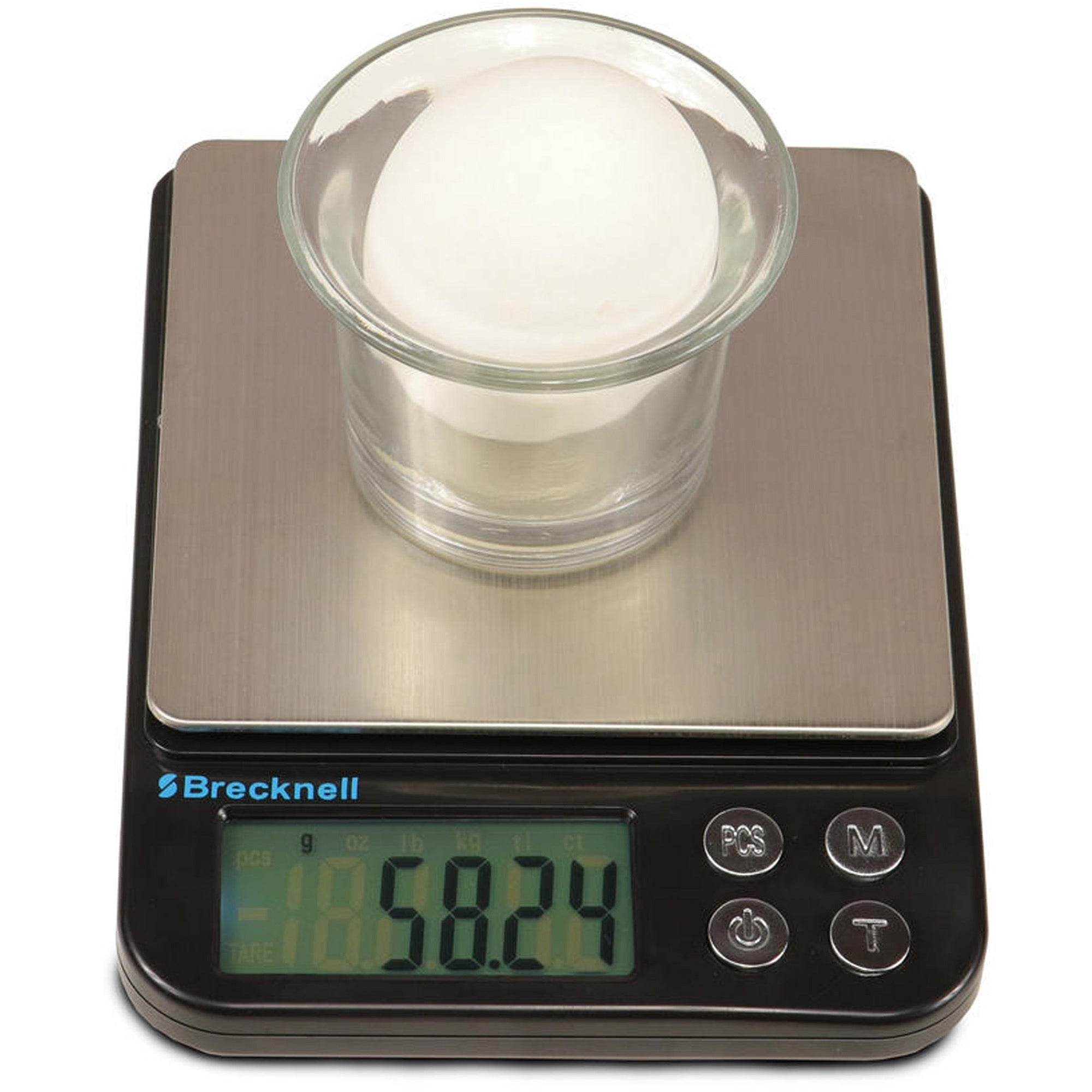 brecknell-epb500-epb-series-balance-scale-500-g-maximum-weight-capacity-black-silver_sbwepb500 - 2