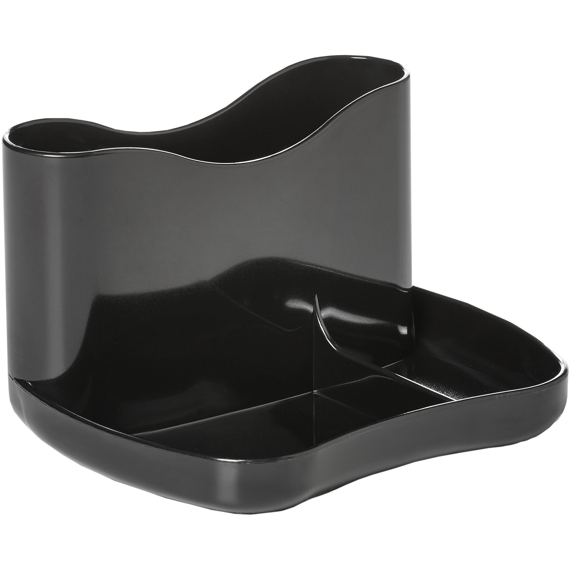 deflecto-antimicrobial-desk-caddy-4-compartments-37-height-x-6-width-x-47-depthdesktop-antimicrobial-mildew-resistant-black-polystyrene_def63910 - 1