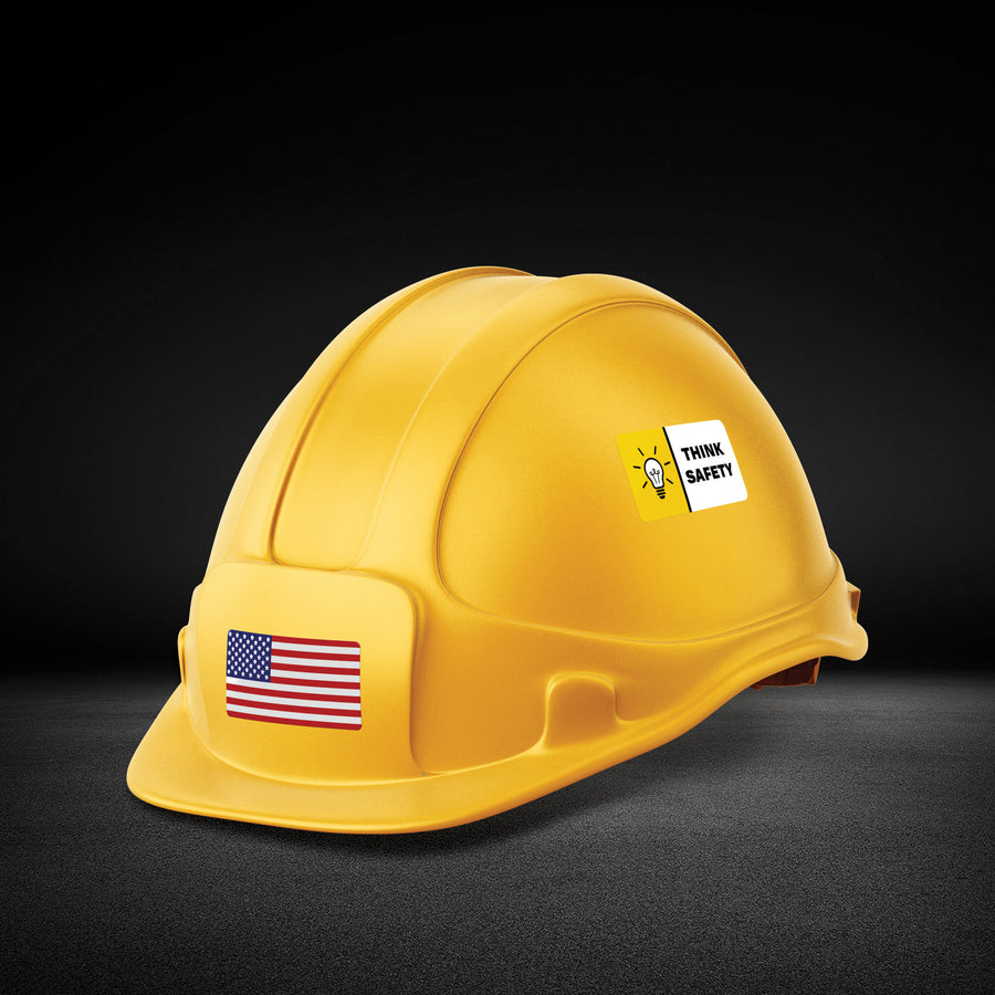 Avery Printable Hard Hat/Helmet Vinyl Stickers - Rectangle Shape - Full-Bleed Design - Printable, Water Proof, Fade Resistant, UV Coated, Permanent Adhesive, Water Resistant, Durable, Chemical Resistant, Abrasion Resistant - 1" Height x 2" Width - 2
