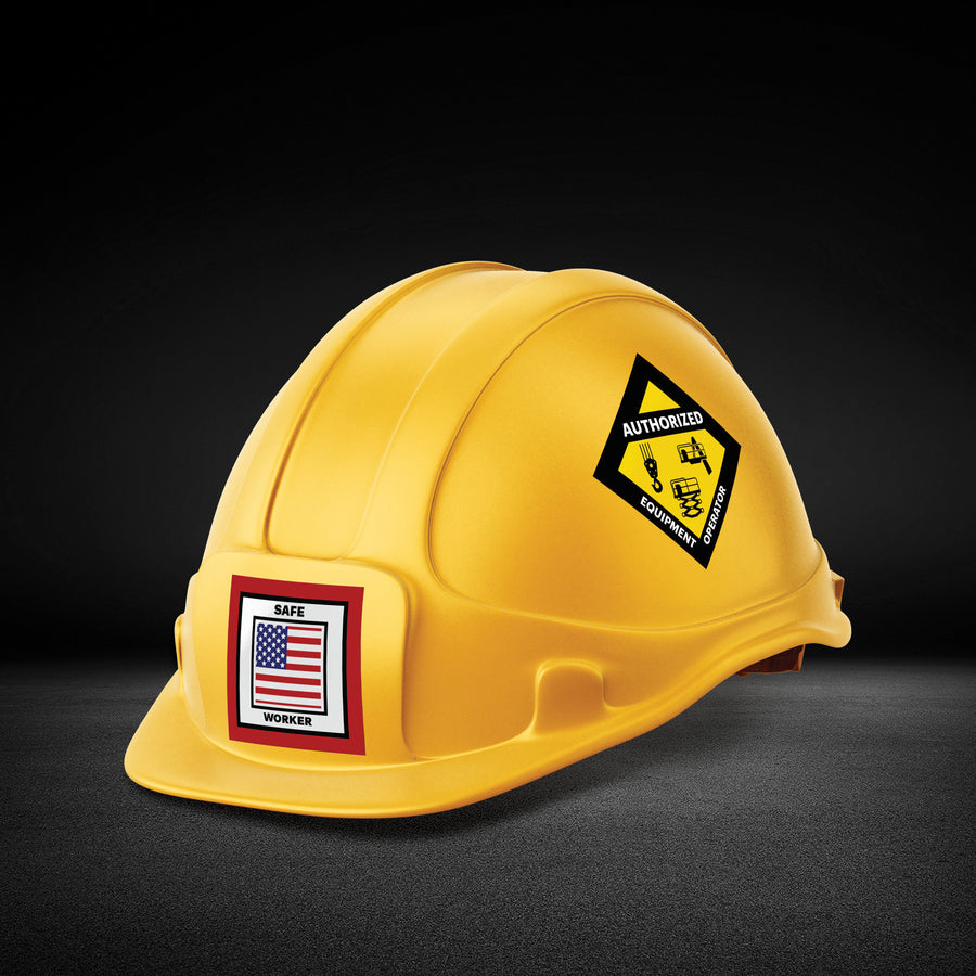 Avery Printable Hard Hat/Helmet Vinyl Stickers - Square Shape - Full-Bleed Design - Printable, Water Proof, Fade Resistant, UV Coated, Permanent Adhesive, Water Resistant, Durable, Chemical Resistant, Abrasion Resistant - 2" Height x 2" Width - - 2
