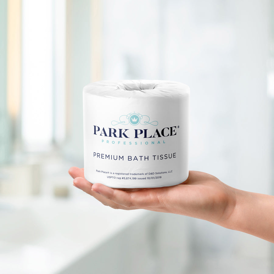 park-place-double-ply-premium-bath-tissue-rolls-2-ply-420-sheets-roll-white-embossed-for-bathroom-24-rolls-per-carton-24-carton_suvprkvbt24 - 2