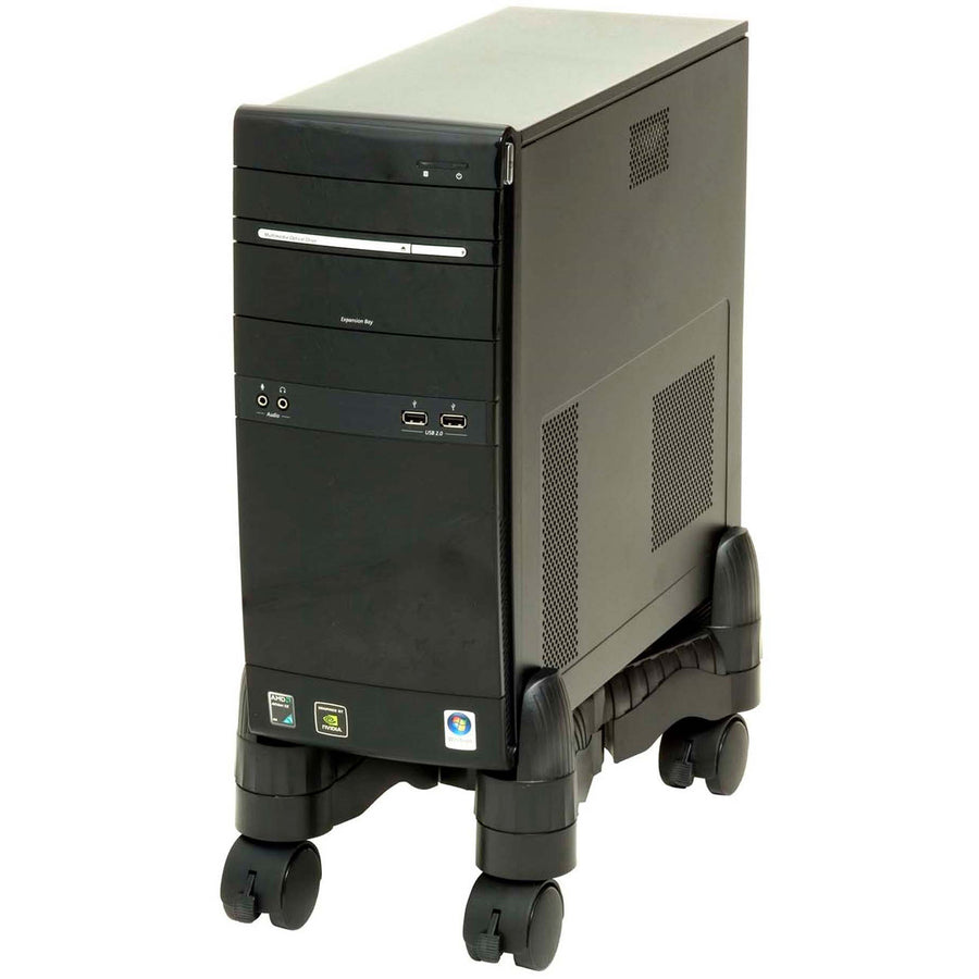 data-accessories-company-scissors-style-mobile-cpu-stand-10-width-floor-plastic-black-taa-compliant_dta02157 - 2