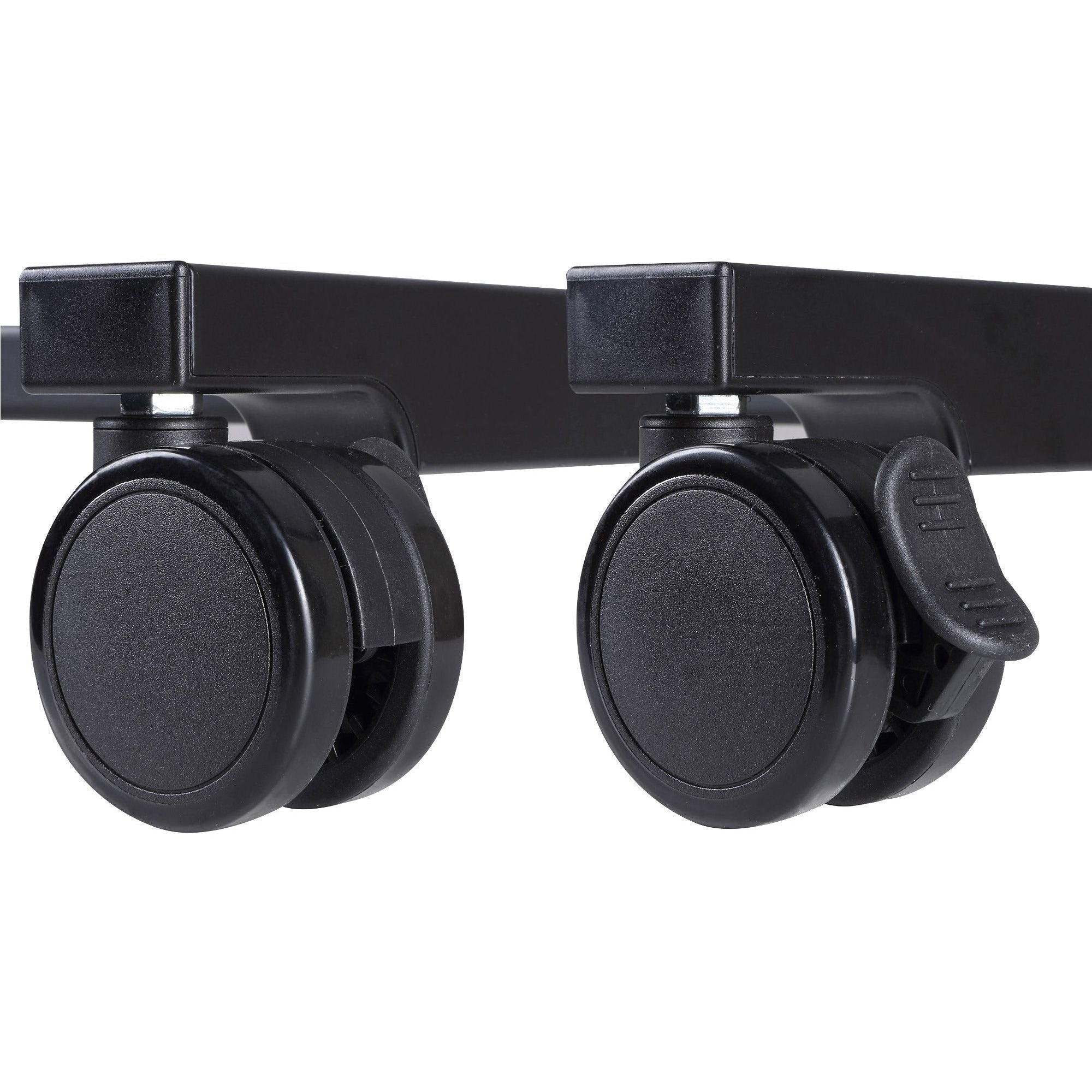 lorell-height-adjustable-mobile-desk-for-table-topweathered-charcoal-laminate-top-powder-coated-base-adjustable-height-30-to-4363-adjustment-43-height-x-2663-width-x-1913-depth-assembly-required-1-each_llr84837 - 2