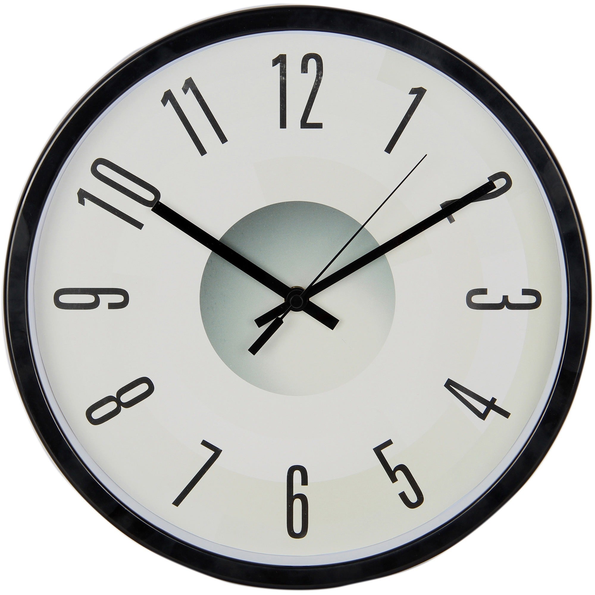 victory-light-heavy-duty-silent-wall-clock-black-plastic-case-gray_vlutc15071fe - 1