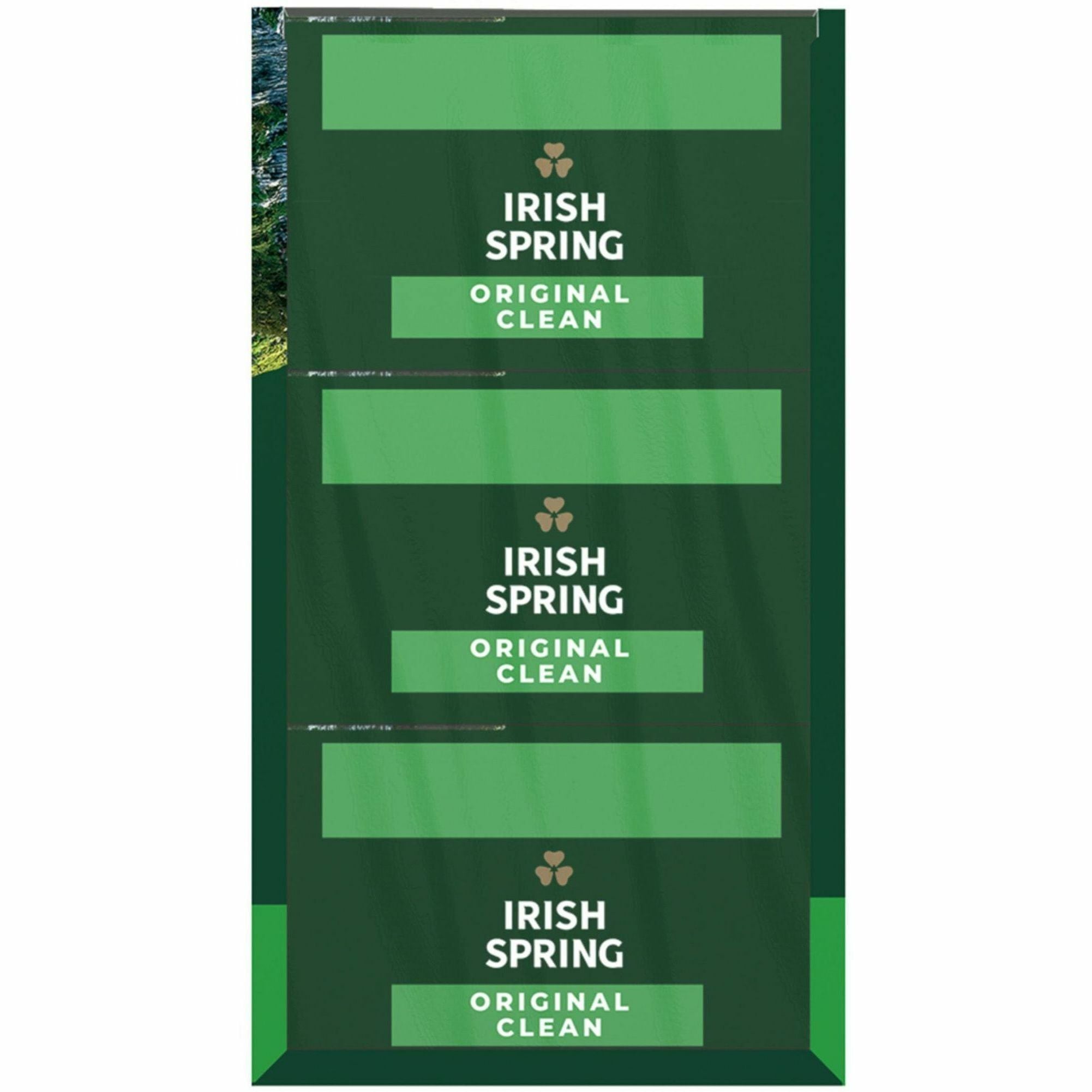 irish-spring-deodorant-bar-soap-with-flaxseed-oil-original-clean-scentfor-375-oz-bacteria-remover-skin-hand-green-paraben-free-phthalate-free-gluten-free-recyclable-18-carton_cpc114177ct - 2