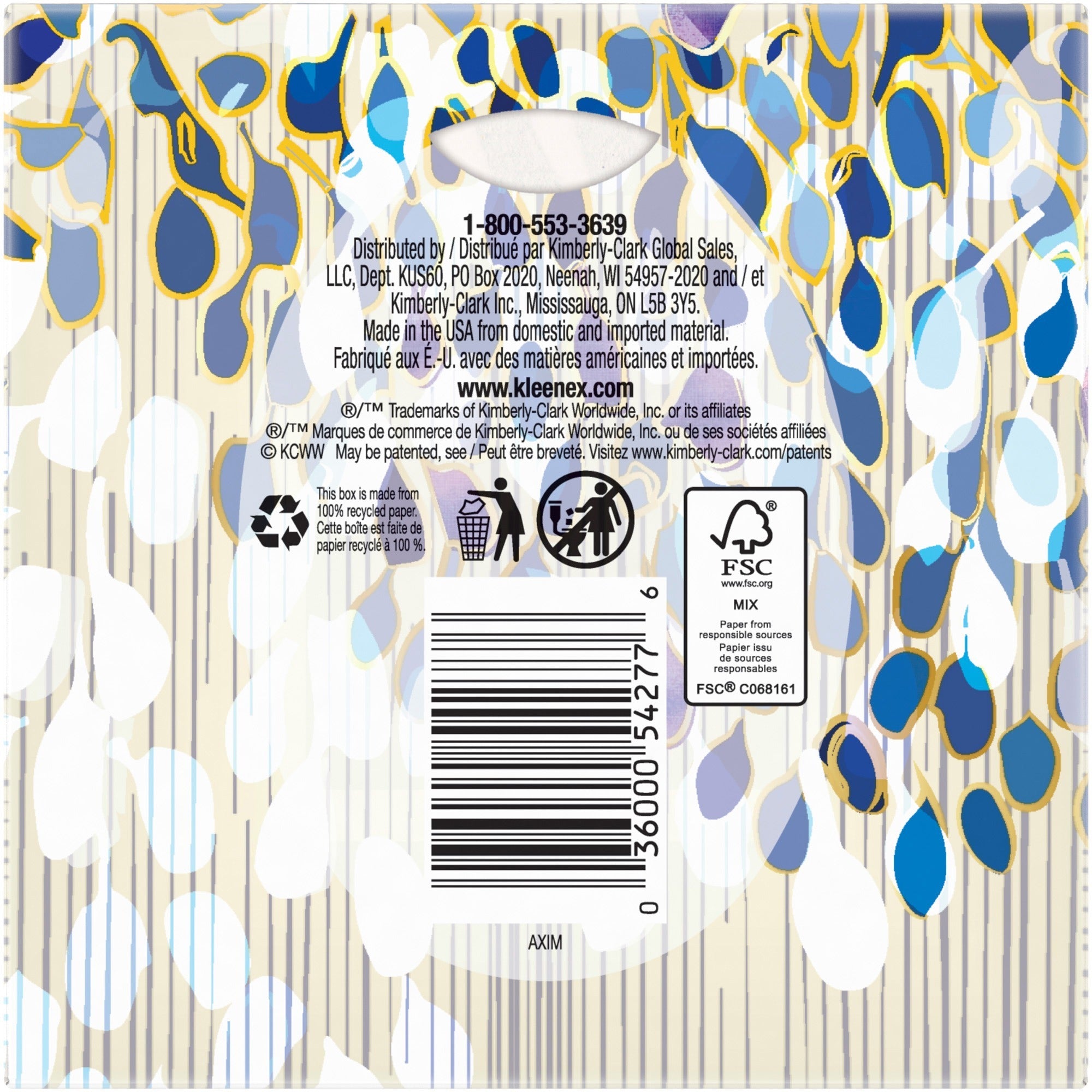 kleenex-ultra-soft-tissues-3-ply-white-soft-strong-fragrance-free-for-multipurpose-65-per-box-27-carton_kcc54277ct - 2