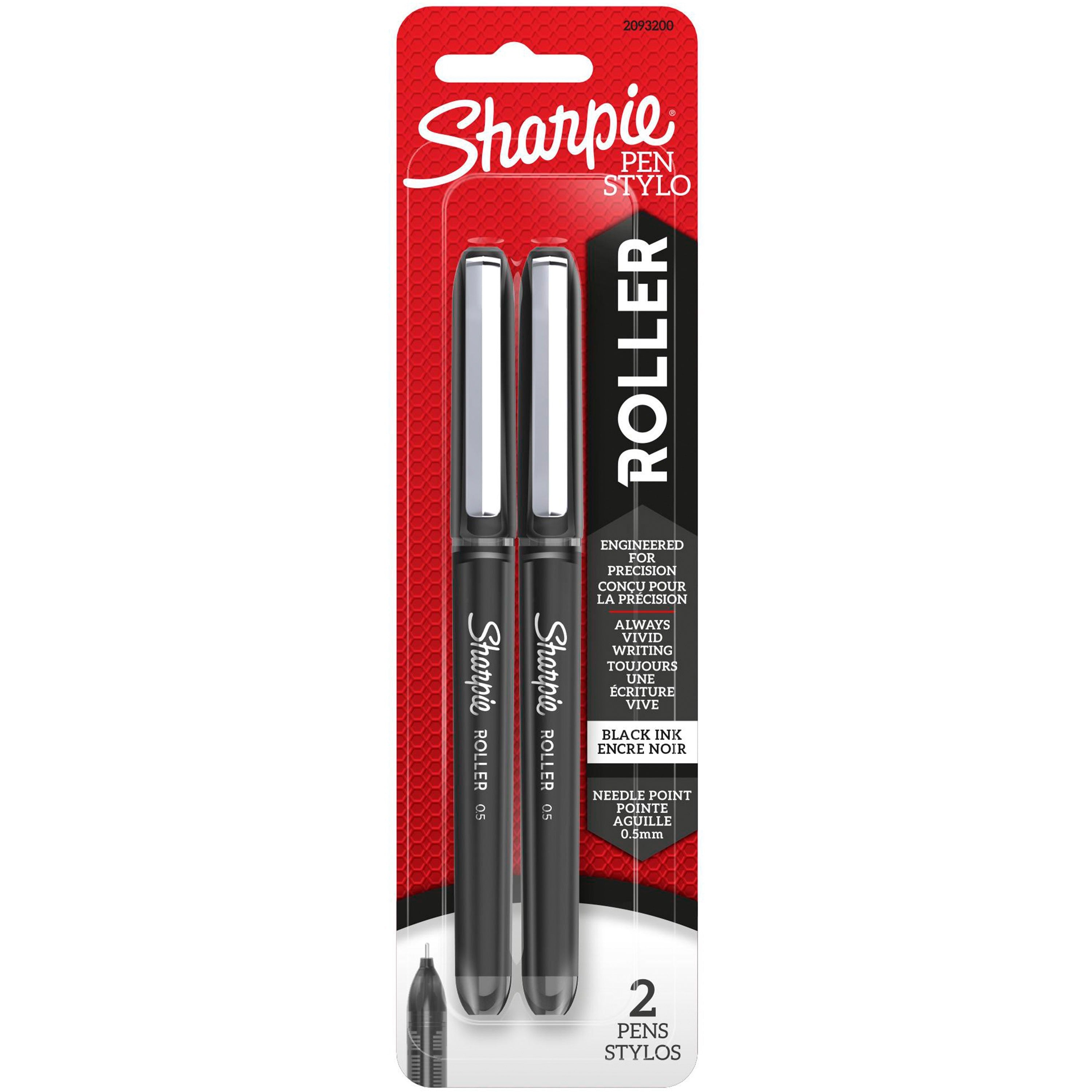 sharpie-07mm-rollerball-pen-05-mm-pen-point-size-needle-pen-point-style-2-pack_san2093200 - 1