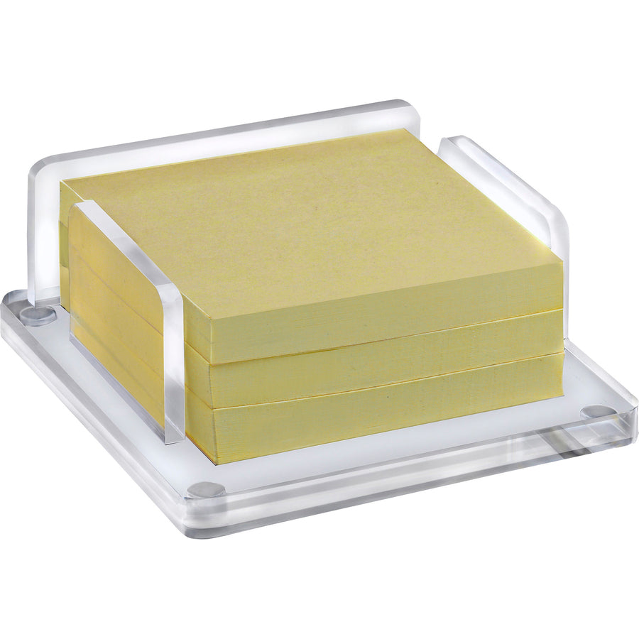 kantek-acrylic-note-pad-holder-support-3-x-3-media-15-x-39-x-39-x-acrylic-1-each-clear-non-skid-feet_ktkad105 - 2