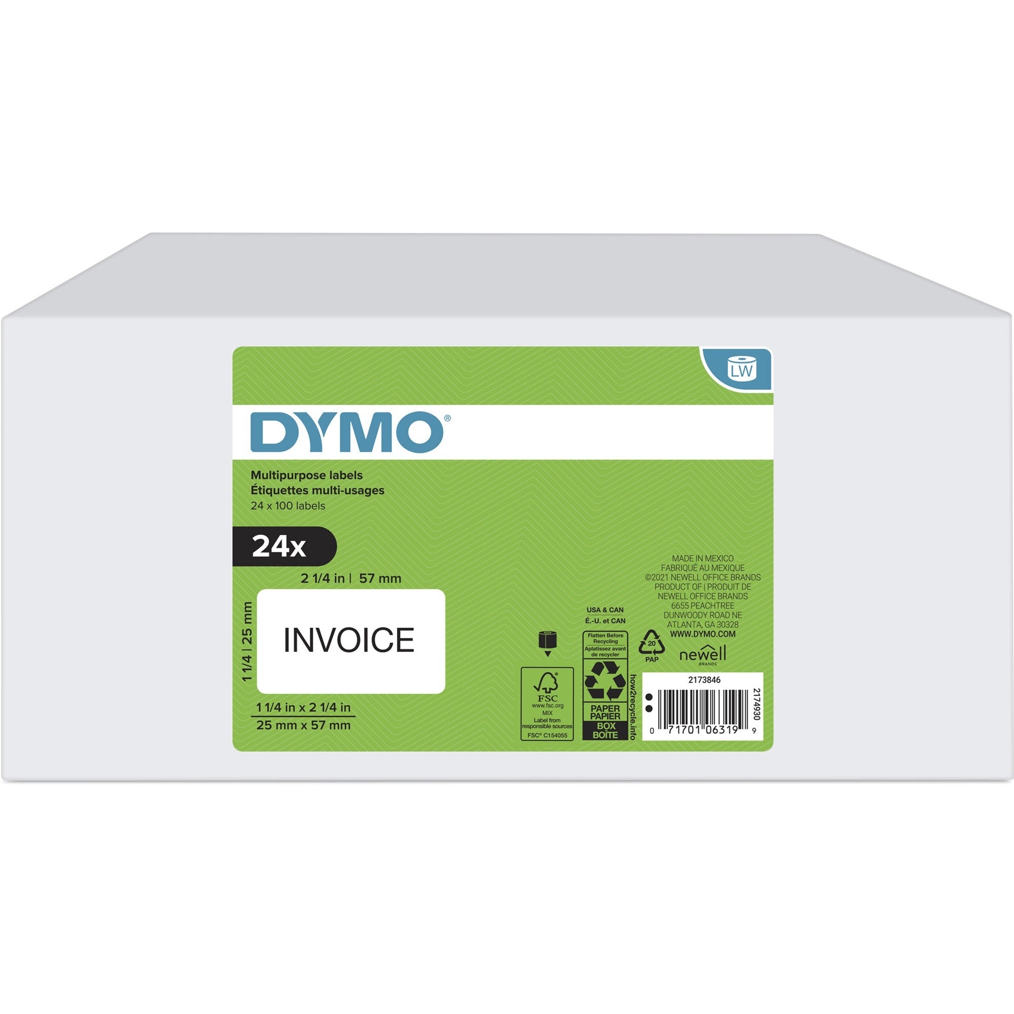 dymo-multipurpose-white-medium-labels-45-64-width-x-2-length-white-1000-roll-24-box_dym2173846 - 1