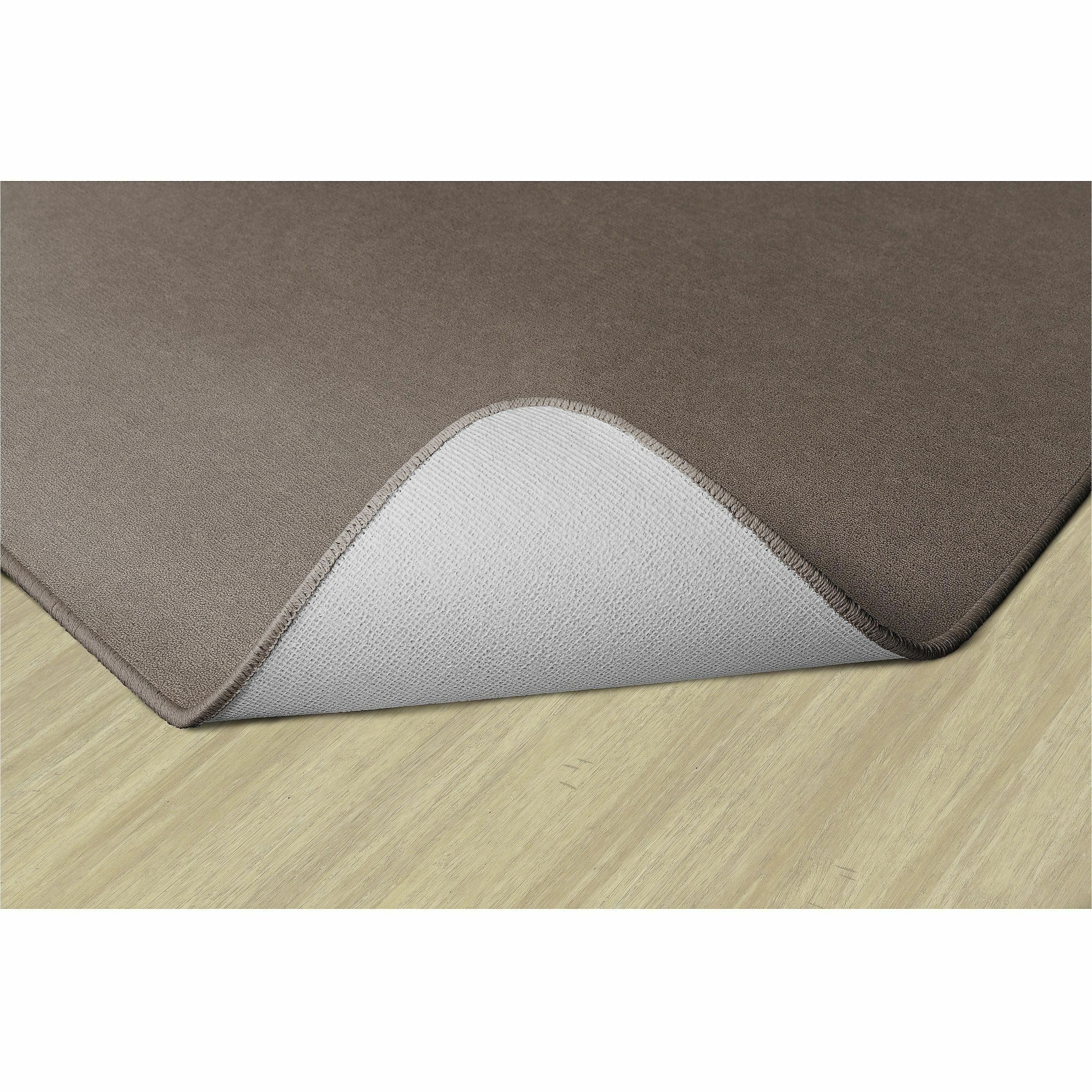 Flagship Carpets Americolors Solid Color Rug - Floor Rug - Traditional - 72" Length x 48" Width - Rectangle - Almond - Nylon - 2