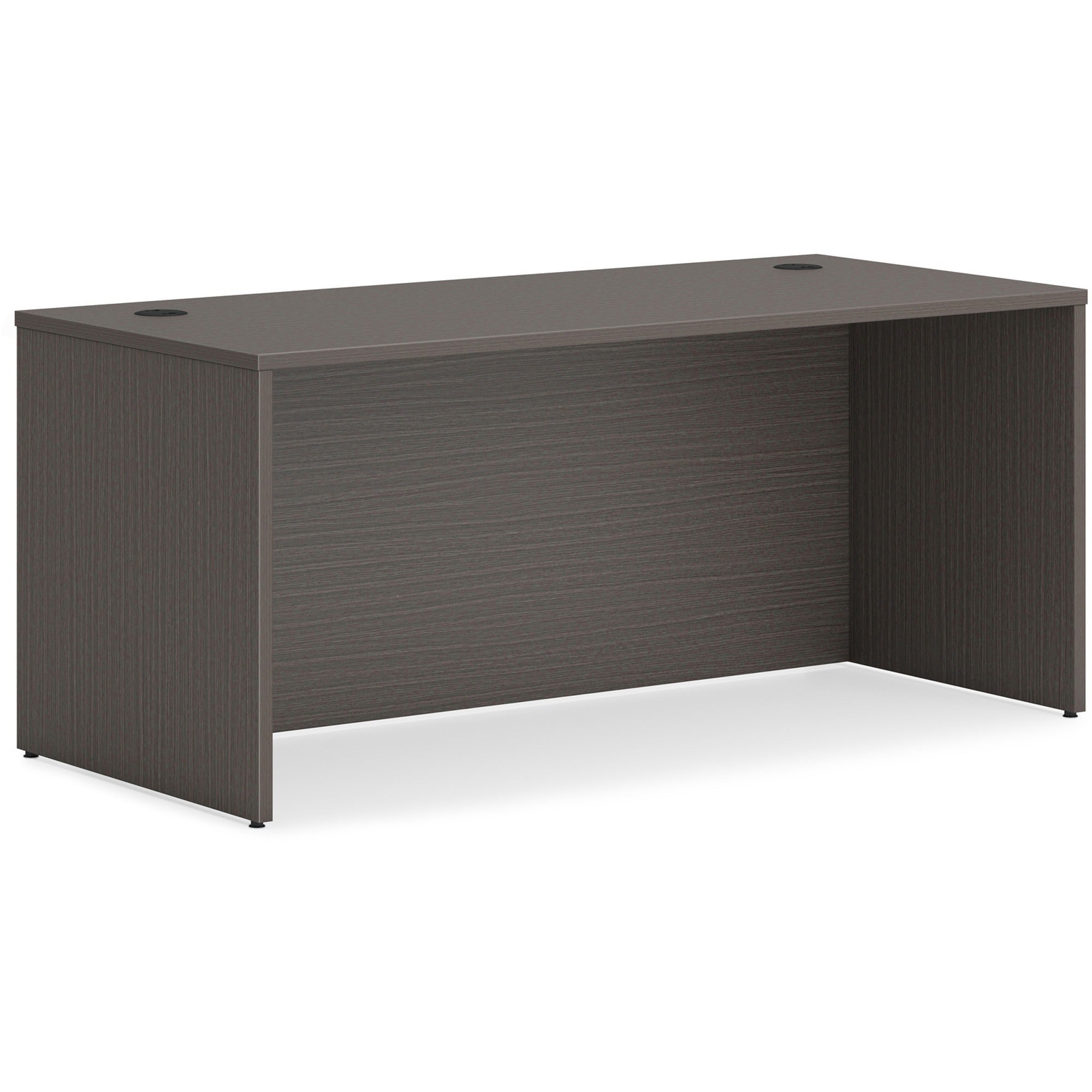 HON Mod Slate Teak Laminate Desk Component - 72" x 36"29" - Material: Metal - Finish: Slate Teak Laminate - 1