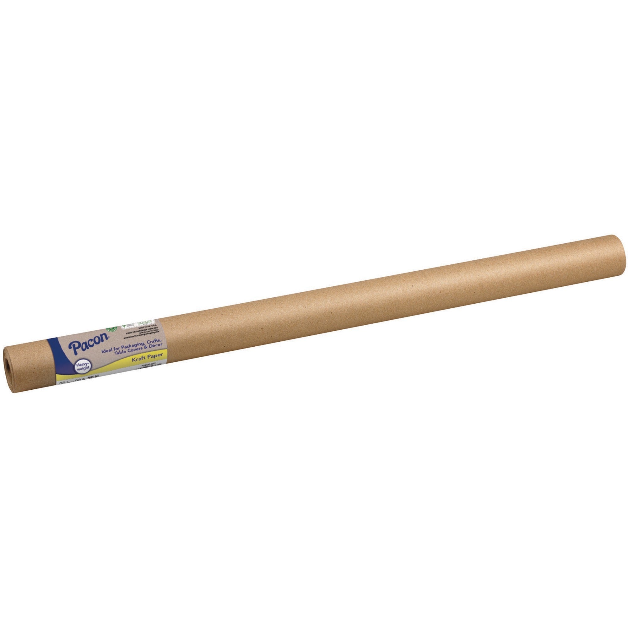pacon-all-purpose-kraft-paper-30-width-x-30-ft-length-heavyweight-durable-recyclable-kraft-natural-1roll_pacp5831 - 1