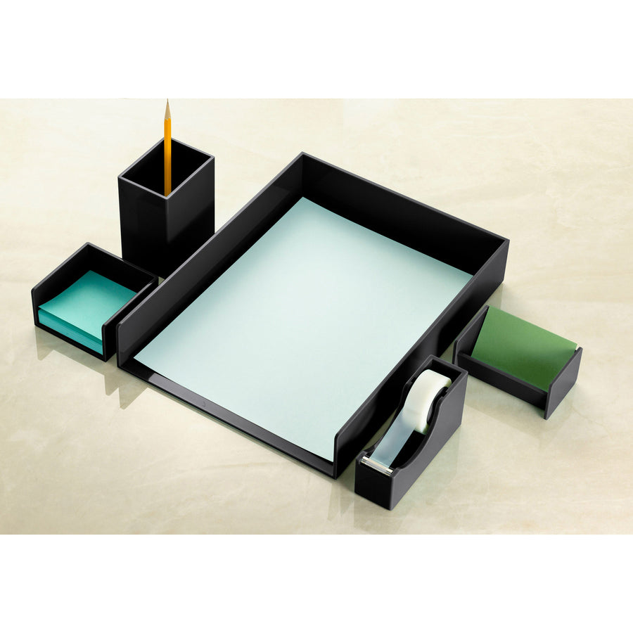 officemate-desk-organizer-set-7-height-x-7-width-x-11-depthdesktop-black-1-each_oic21546 - 2