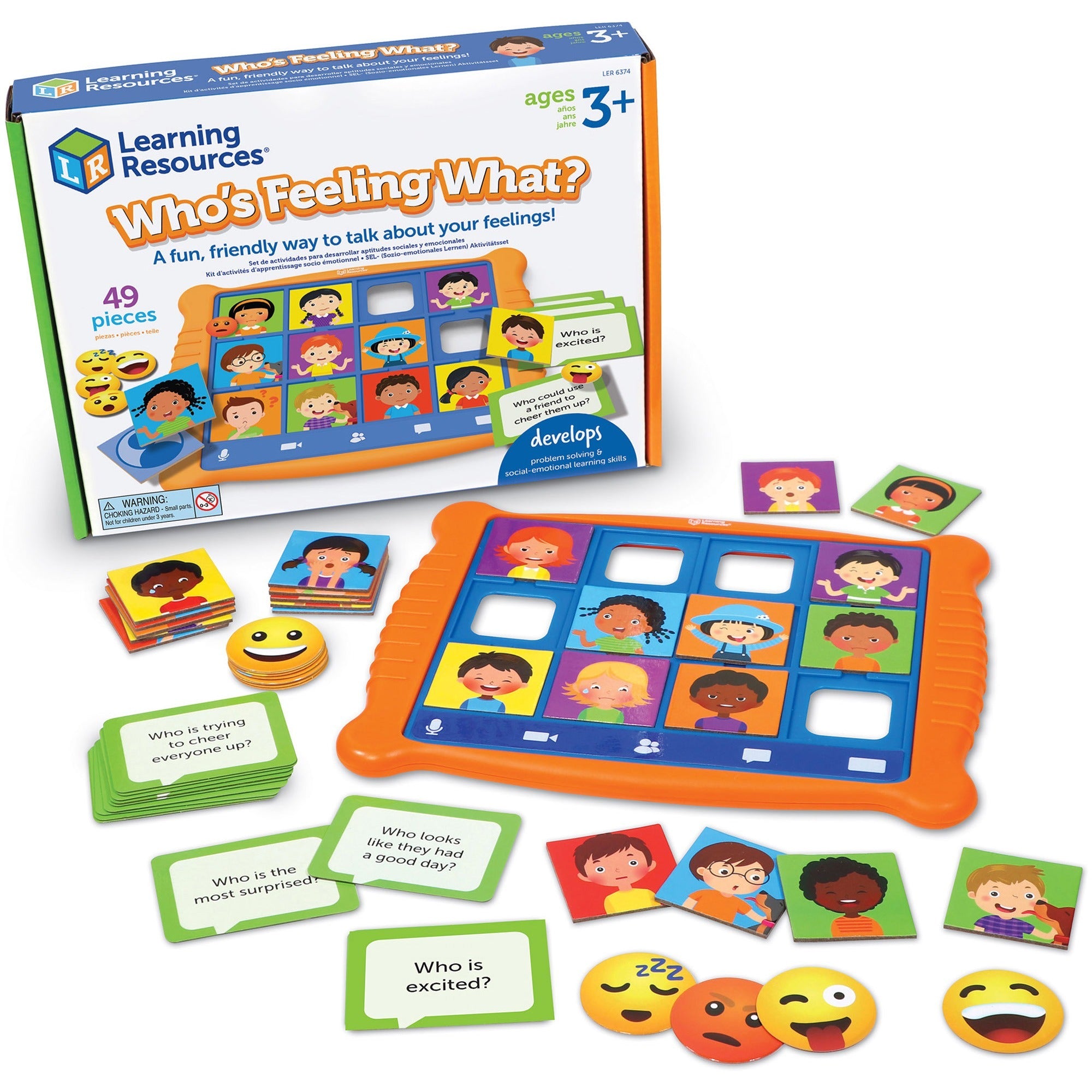 Learning Resources Who's Feeling What? - Puzzle - 1 Each