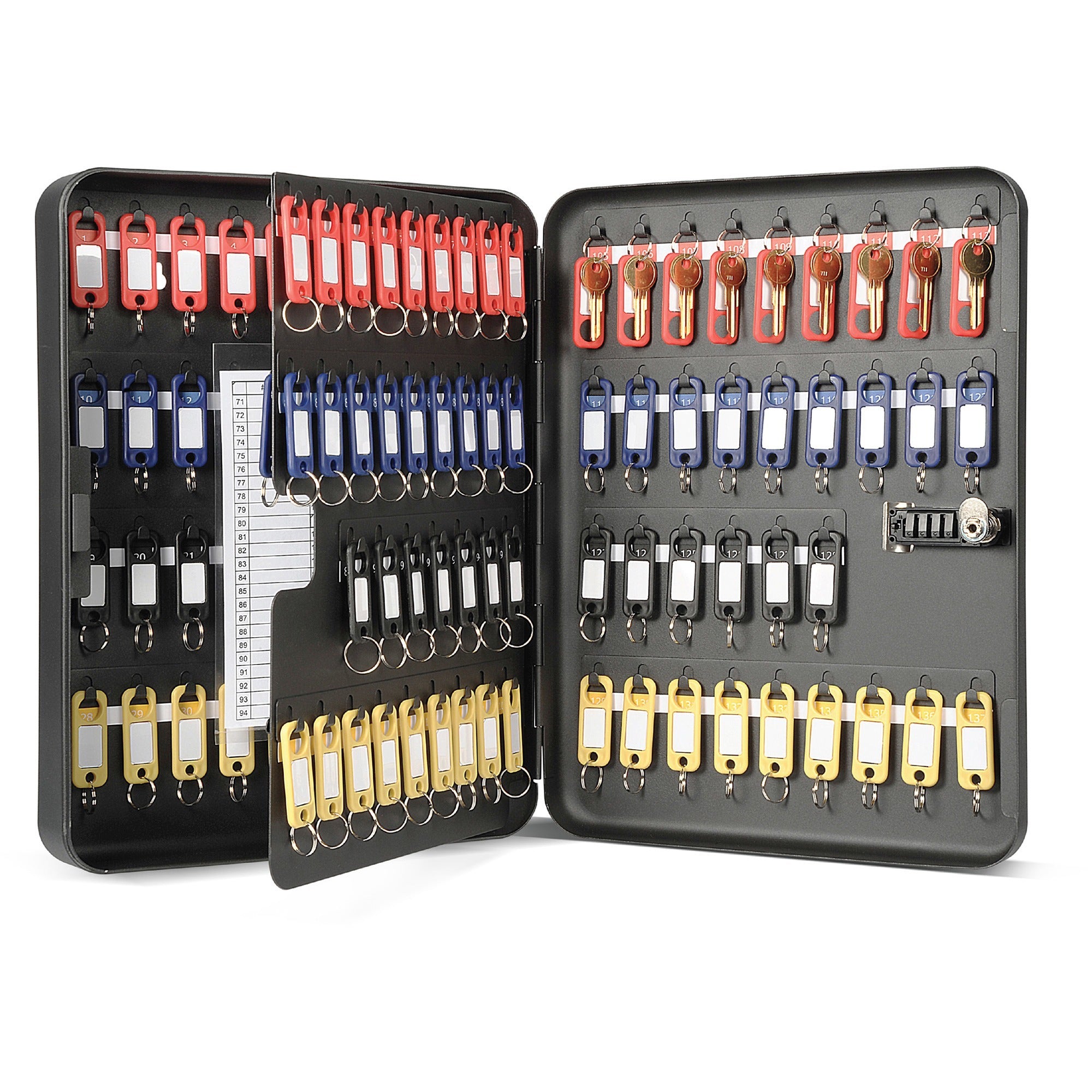 carl-combination-key-cabinet-combination-lock-pre-drilled-mounting-hole-black_cui81137 - 1