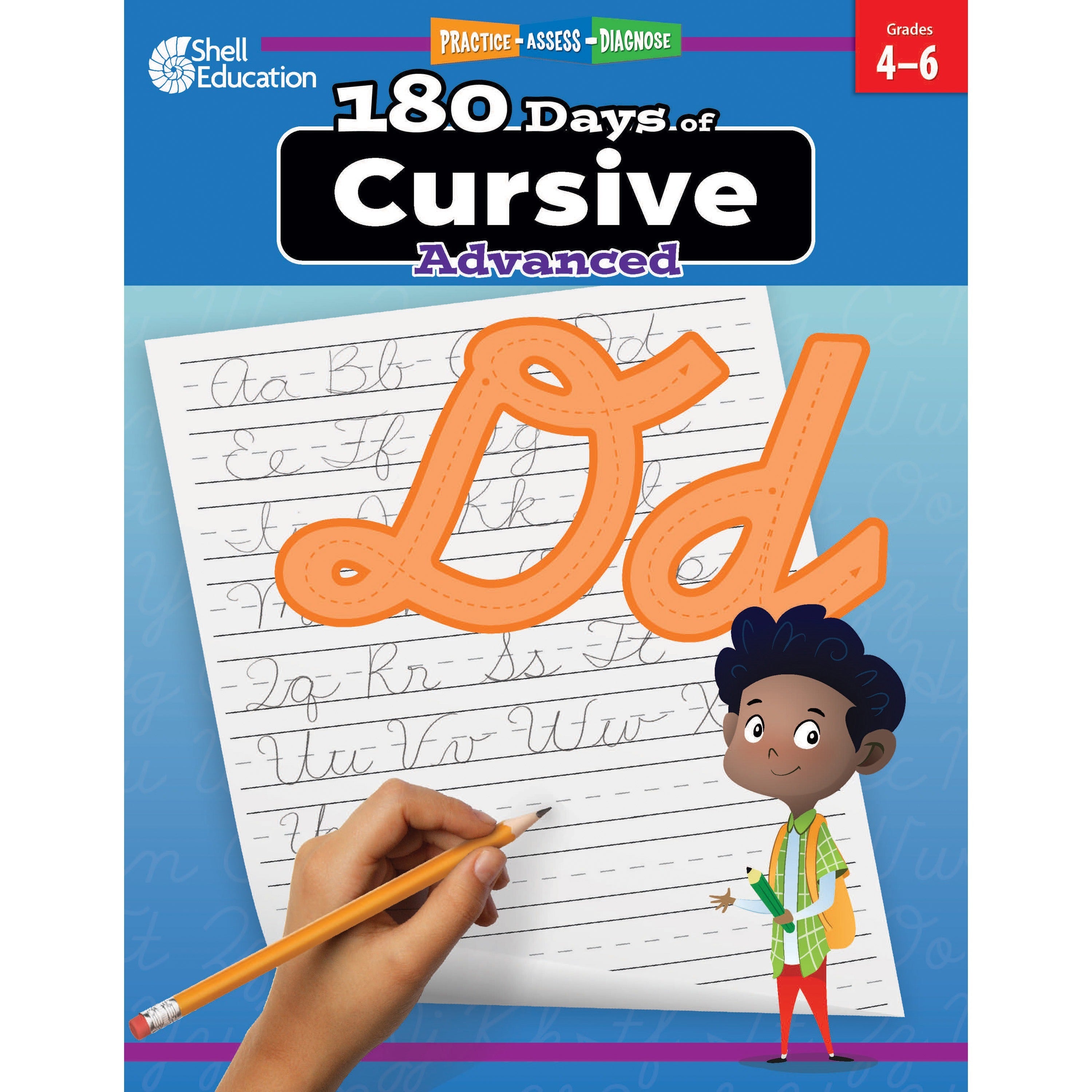 shell-education-180-days-of-cursive-advanced-printed-book-book-grade-4-6-english_shl130196 - 1